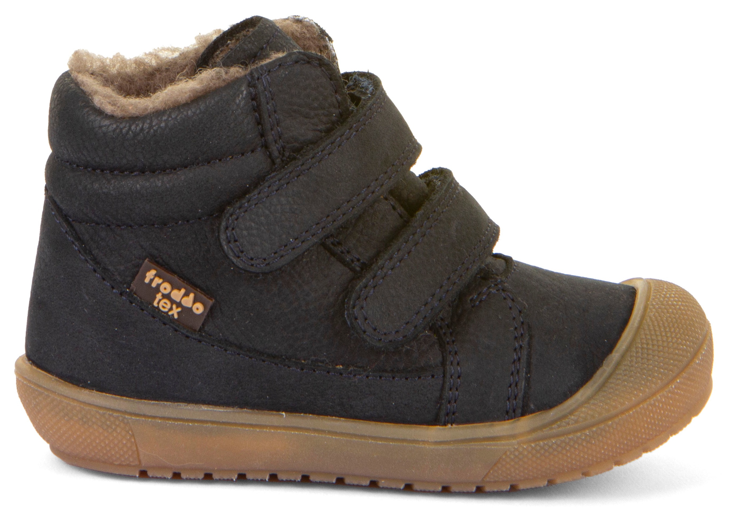froddo® Lauflernschuh »OLLIE WOOL TEX«, Winterstiefel, Klettschuh mit Wollfutter