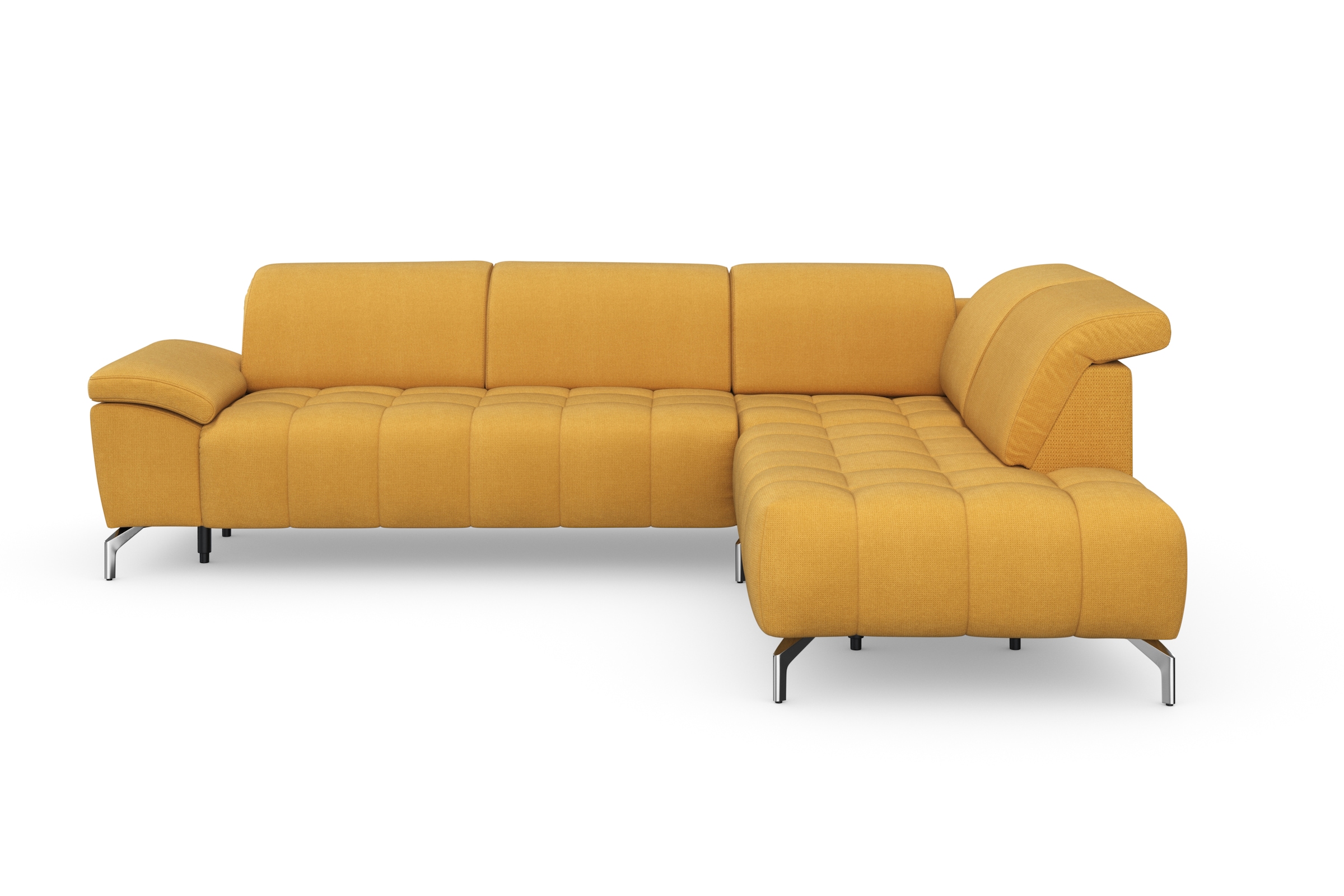 sit&more Ecksofa »Cool L-Form«, wahlweise mit Kopfteilverstellung und Vorzi günstig online kaufen