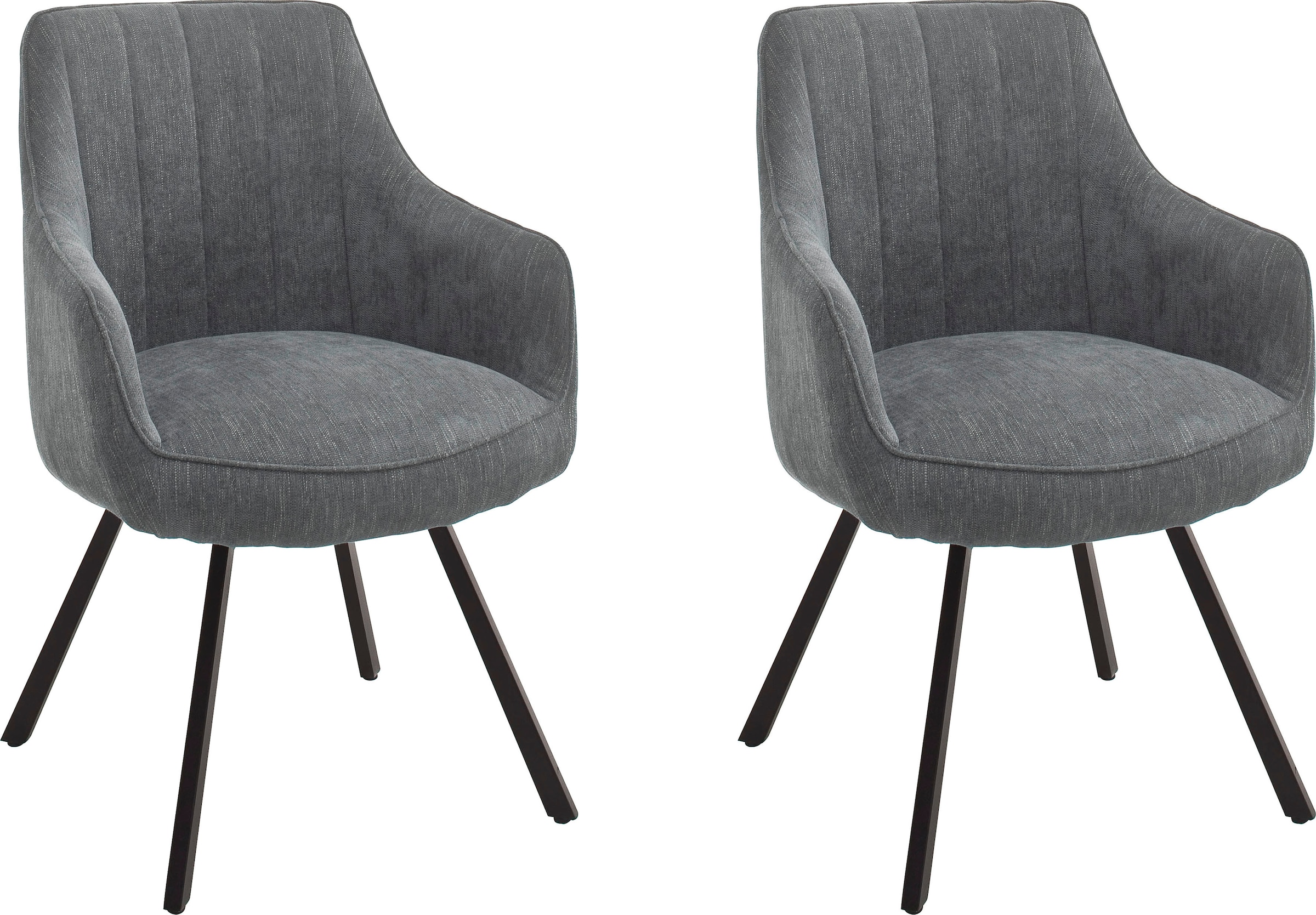 MCA furniture Esszimmerstuhl »Sassello« (Set) 2 Stk. Stuhl 180°drehbar mit günstig online kaufen