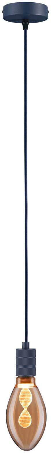 Paulmann Pendelleuchte »Tilla«, 1 flammig, Leuchtmittel E27 | ohne Leuchtmittel, E27, max. 1x60W E27, 230V, Stoff/Metall