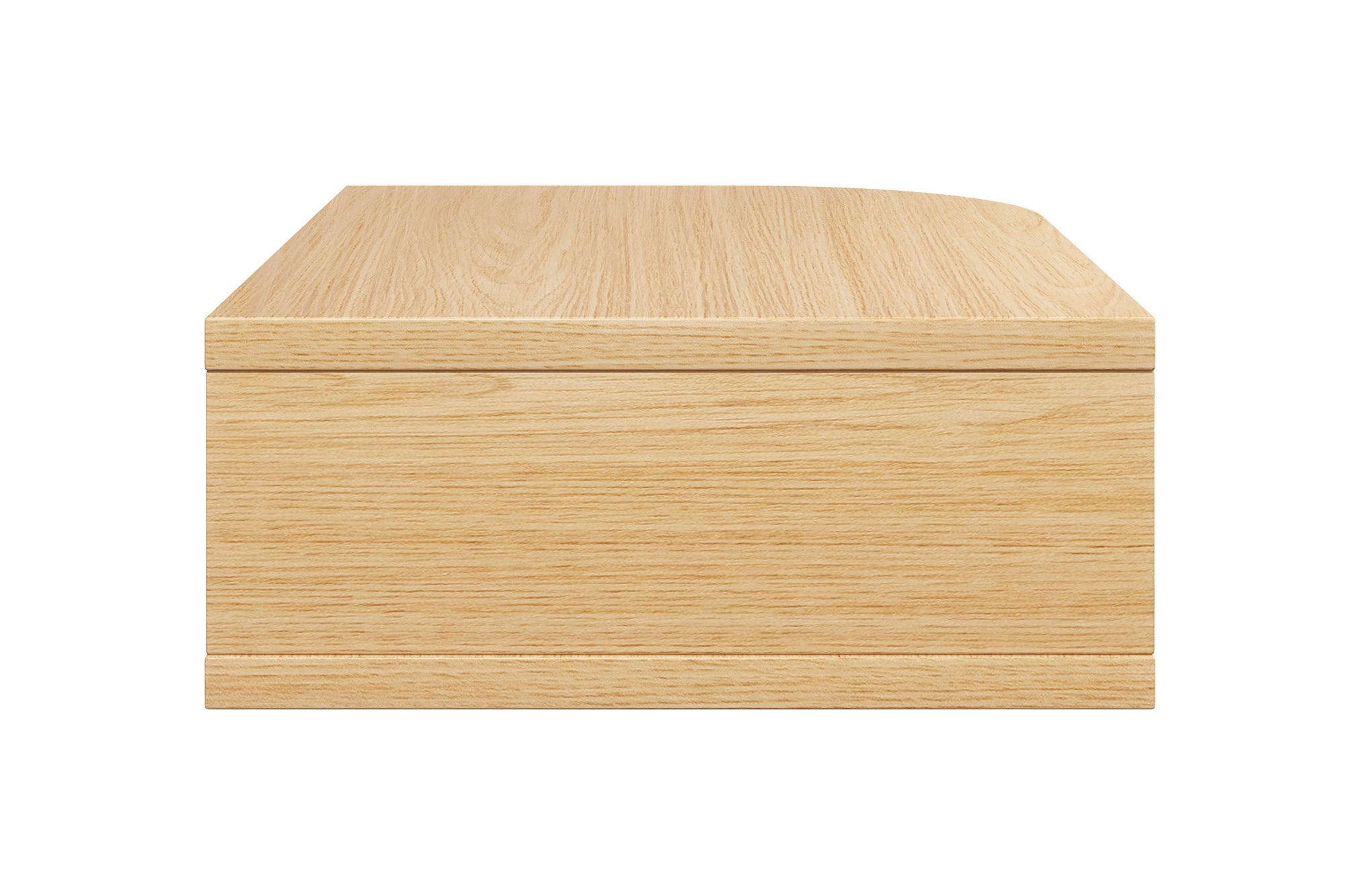 Woodman Nachttisch »Farsta«, in 3 Farben, mit Tambourschiebetüren, mit Eichenholz furniert