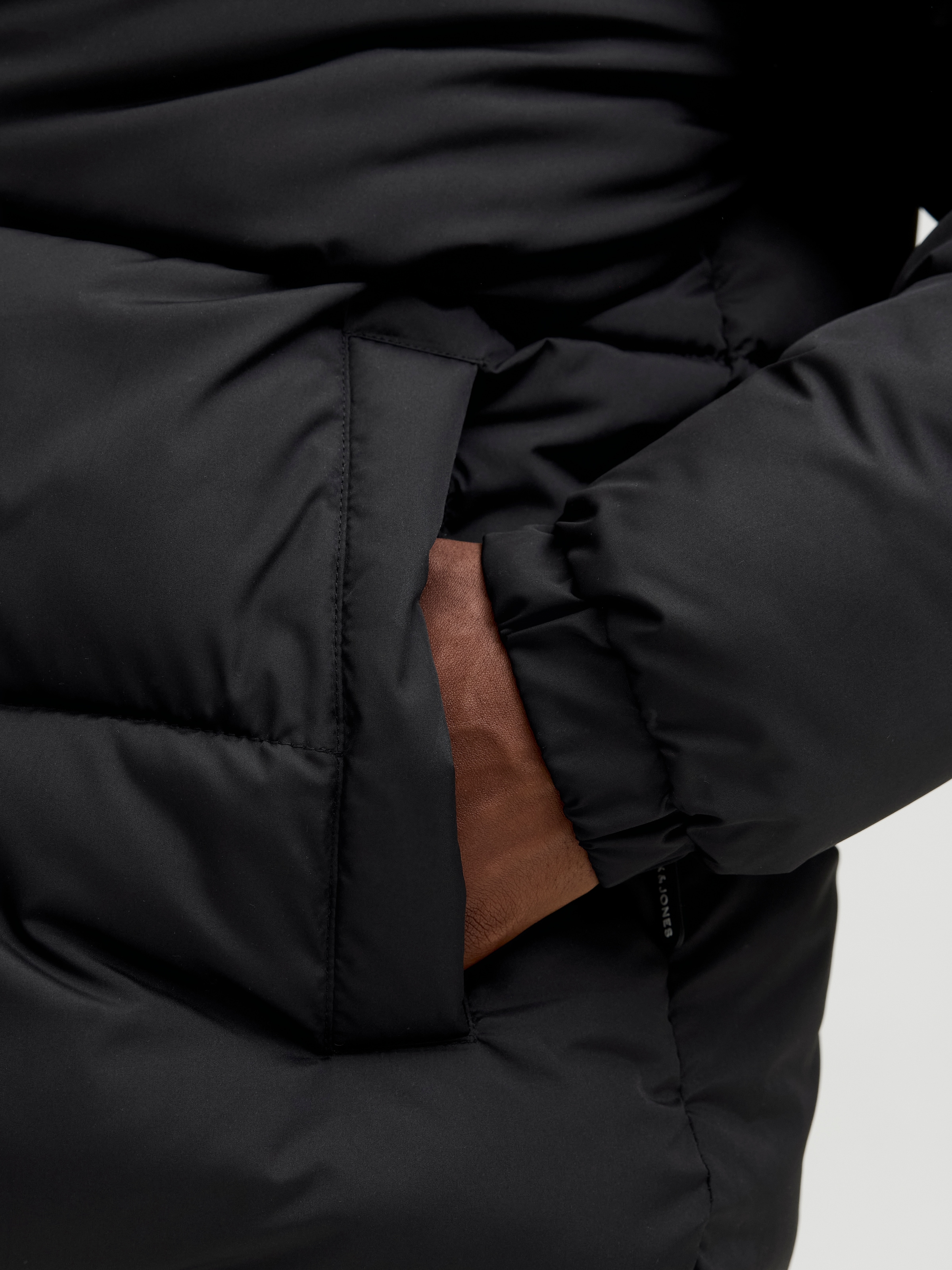 Jack & Jones PlusSize Steppjacke »JJMAZE PUFFER COLLAR PLS« ohne Kapuze