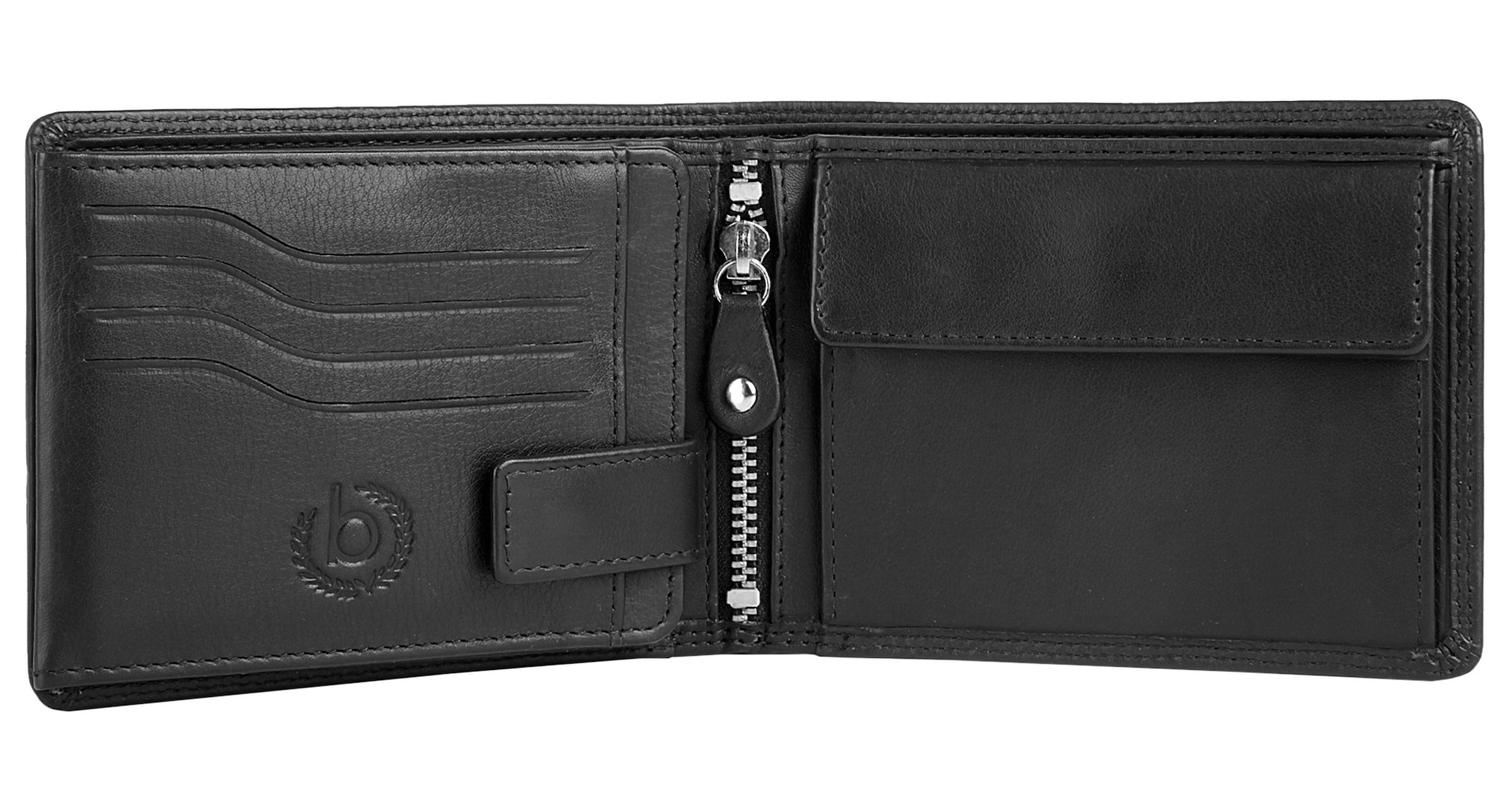 bugatti Geldbörse »SIMBIOSI« echt Leder