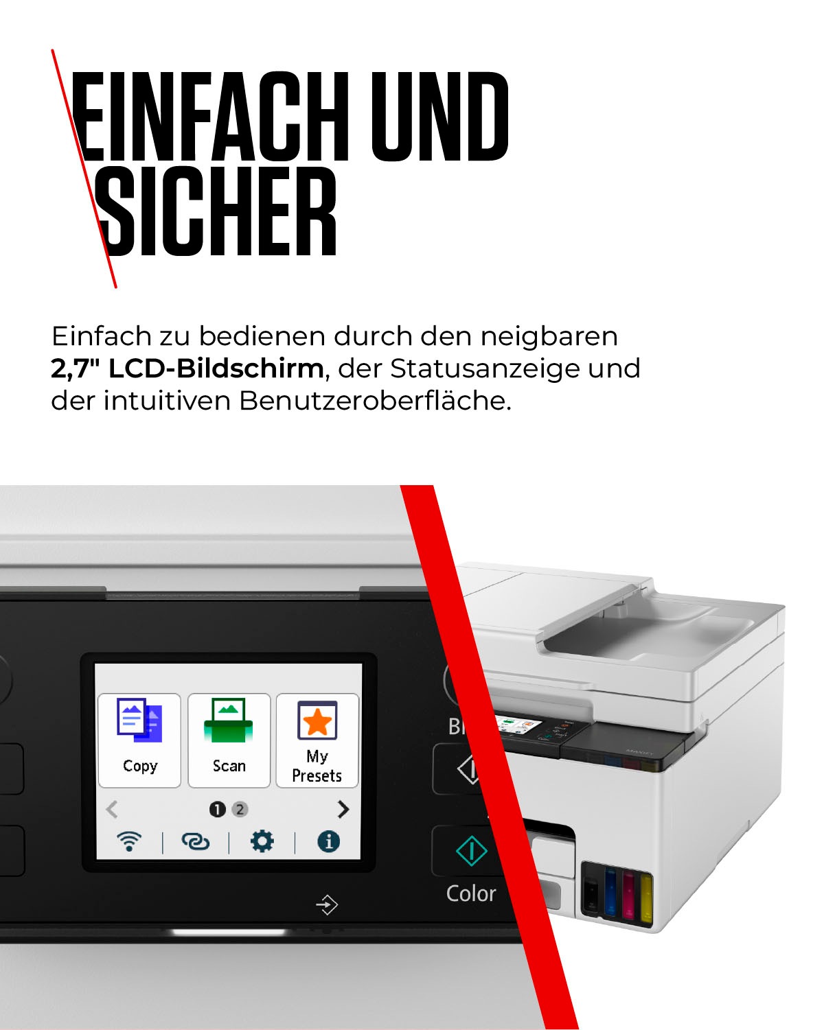 Canon Multifunktionsdrucker »MAXIFY GX2050«