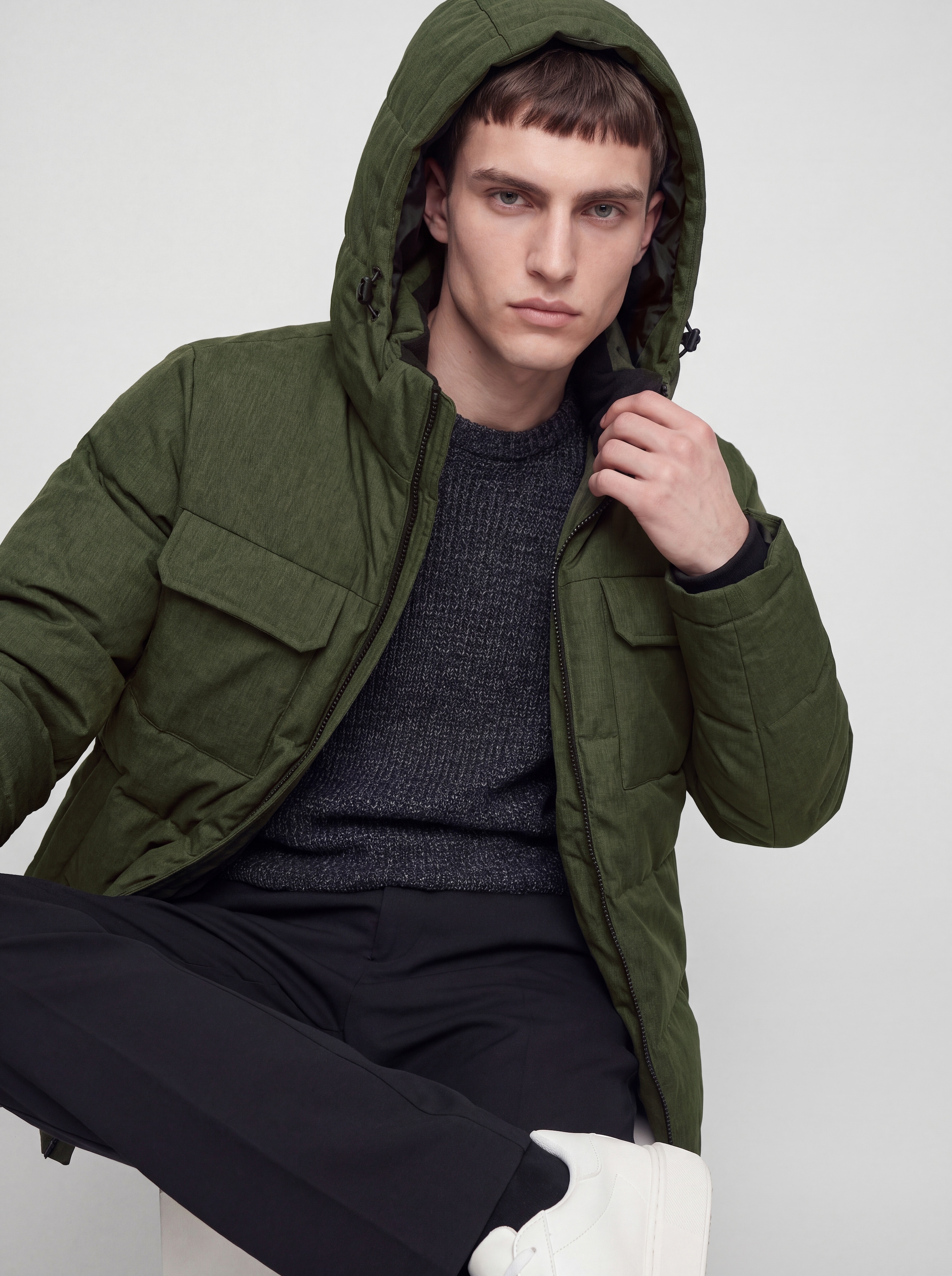 Jack & Jones Steppjacke »JJWILLIAM PUFFER JACKET« mit Kapuze Kunstfaser, regular fit
