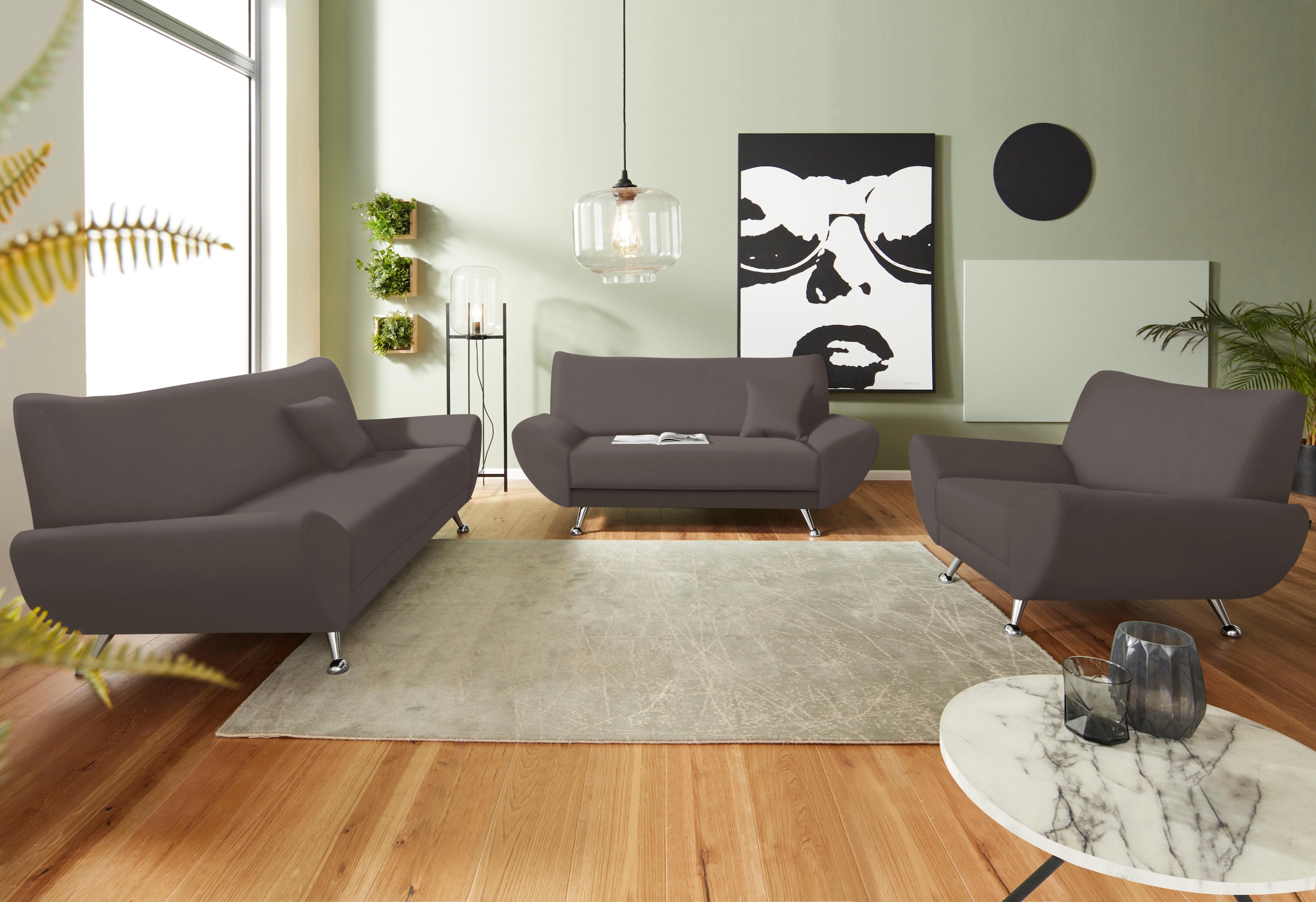 Home affaire Polstergarnitur »Saltare elegant und komfortabel, OTTOs Choice günstig online kaufen