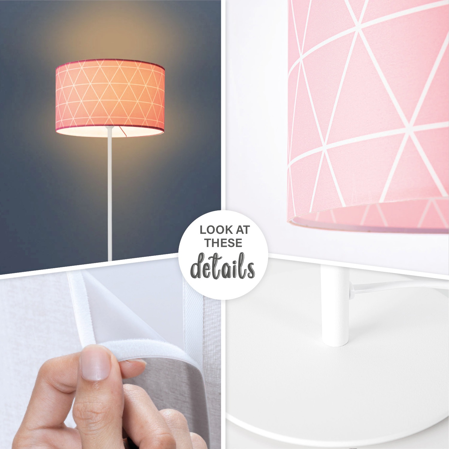 Paco Home Stehlampe »Stella 401«, 1 flammig-flammig, Standleuchte  Wohnzimmer Schlafzimmer E27 Skandi Pink Grau Blau Deko online kaufen