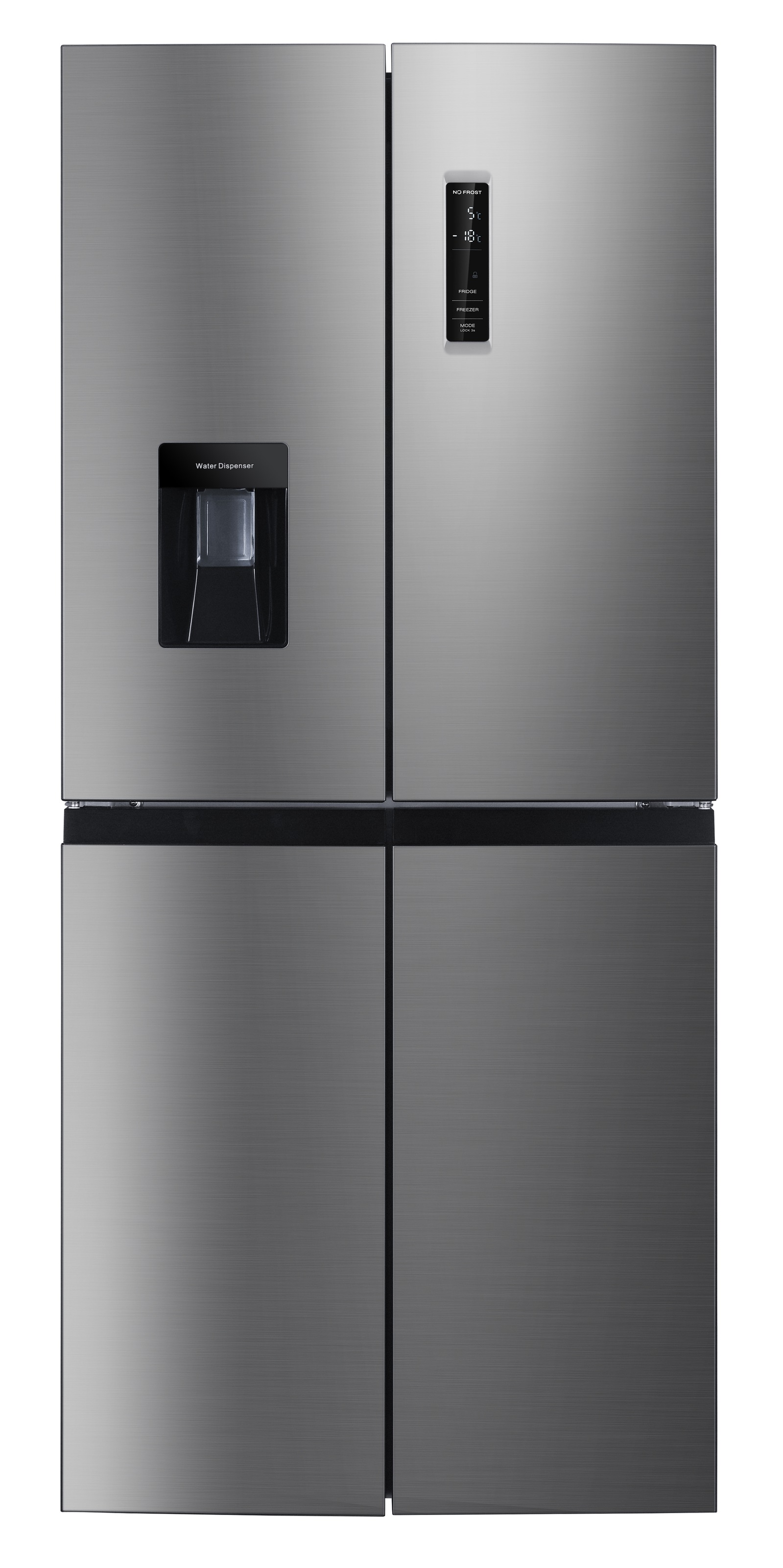 Hanseatic Multi Door »HCDC18080CWDI«, NoFrost, Wasserspender, Display günstig online kaufen