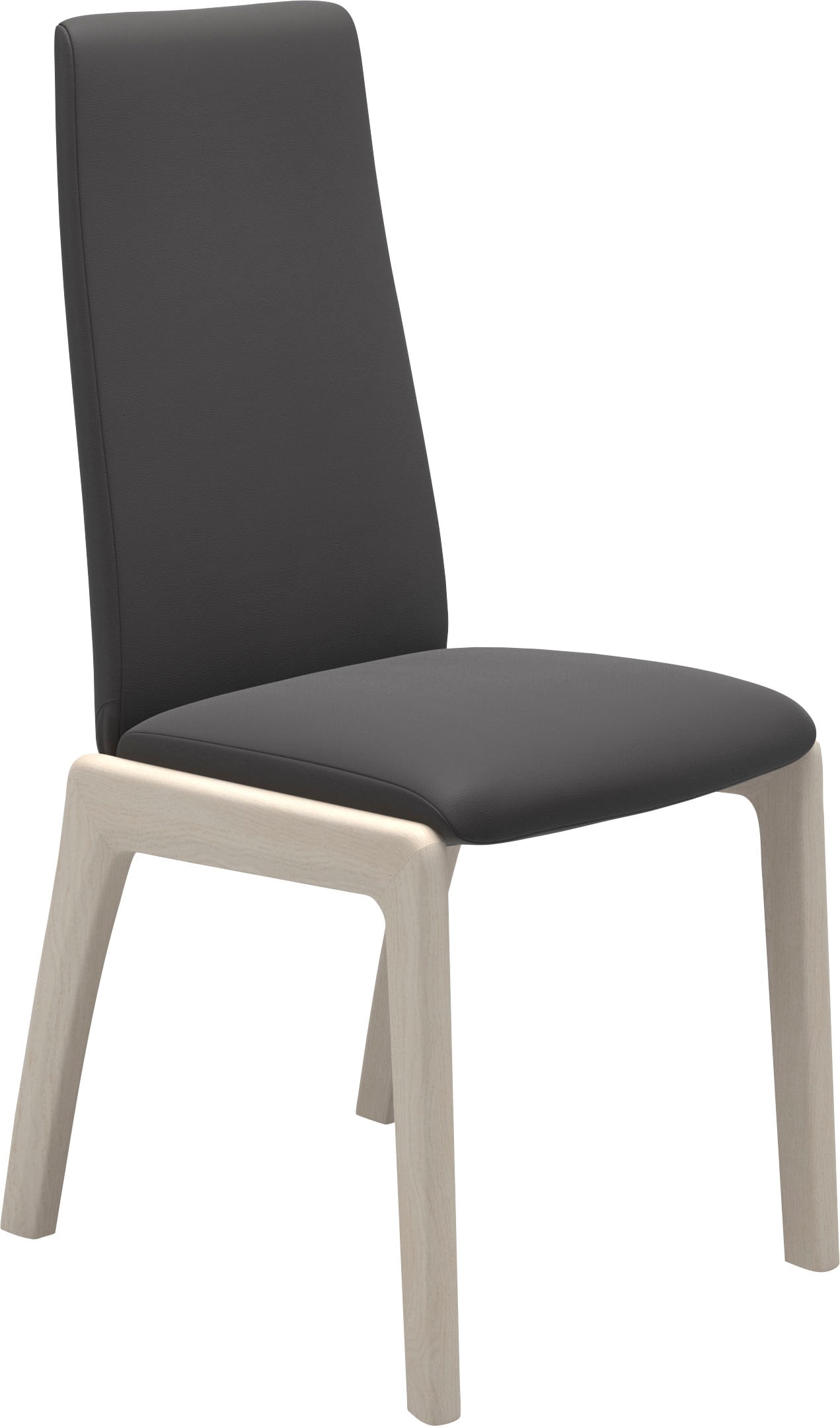 Stressless® Polsterstuhl »Laurel«, Leder PALOMA, High Back, Größe M, mit abgerundeten Beinen in Eiche gekalkt
