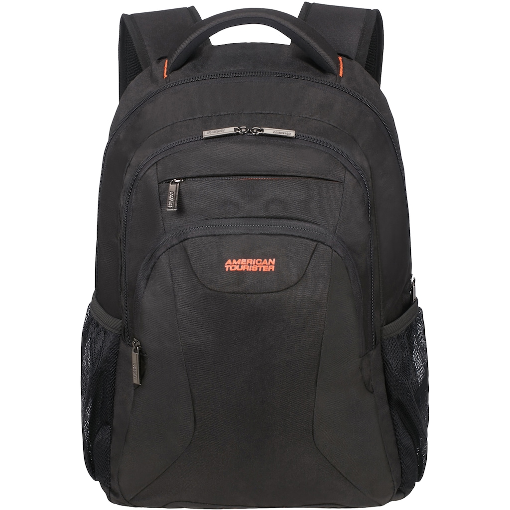 American Tourister® Laptoprucksack »At Work 17.3, black/orange«