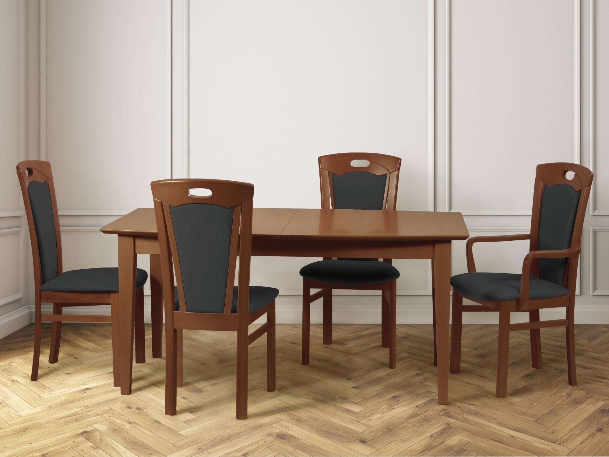 Home affaire Esszimmerstuhl »FERDI Made in Italy, Massivholz«, (Set), 2 St. günstig online kaufen