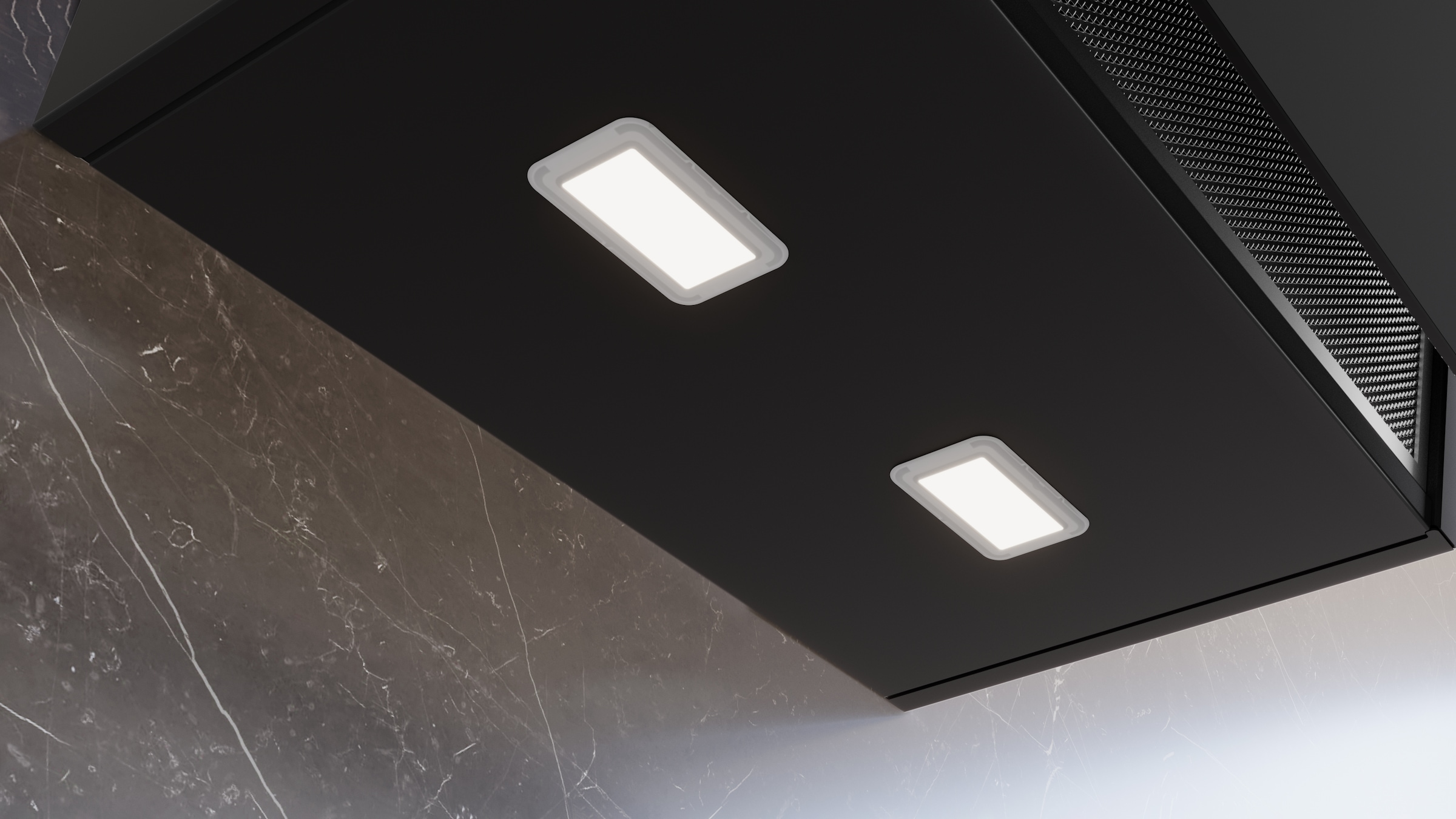 SIEMENS Kopffreihaube »LC95KDF61« Serie iQ300 LED-Beleuchtung und Doppelfiltersystem für frische Küchenluft