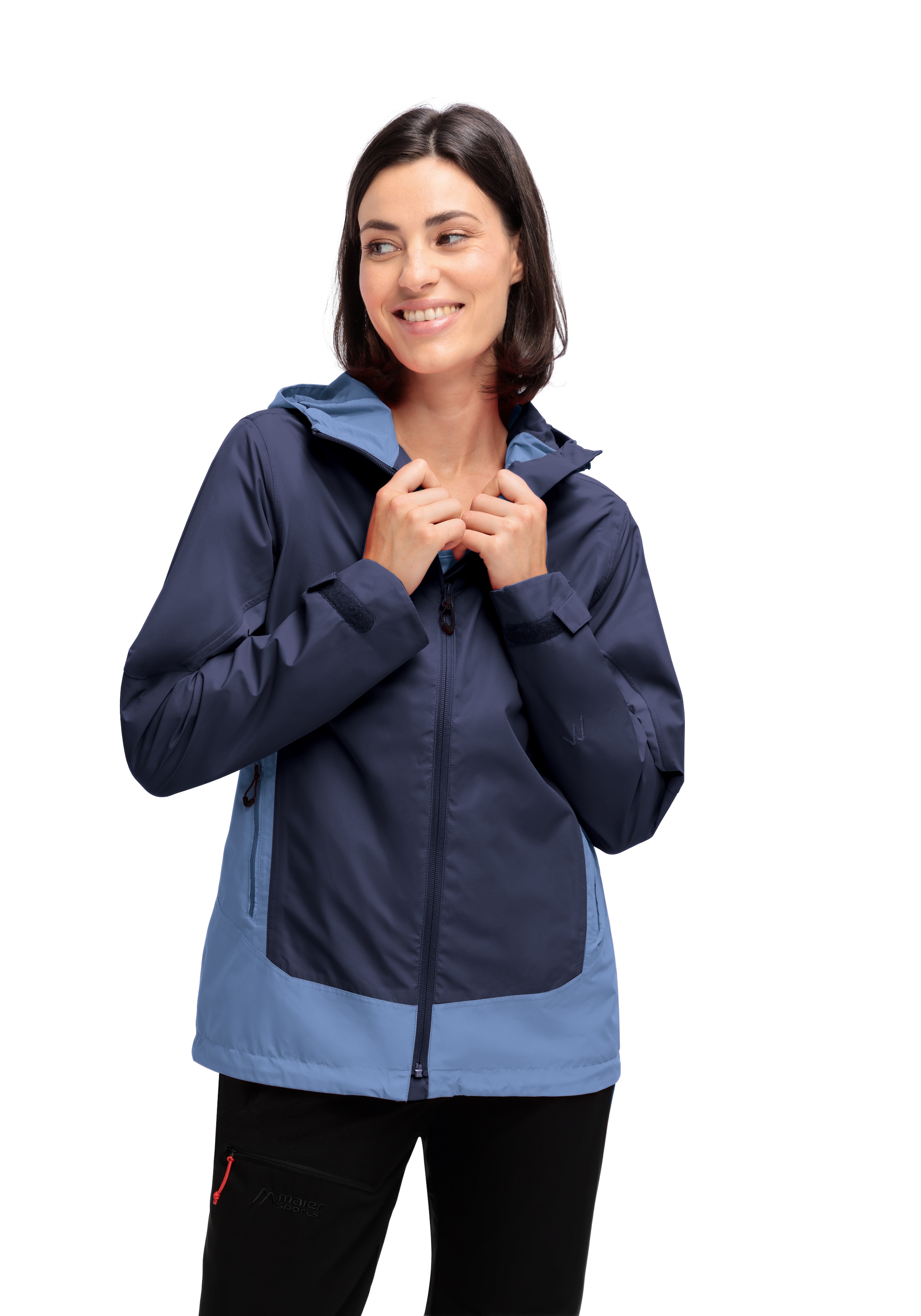 Maier Sports Outdoorjacke »Brocken W«, Damen Jacke wasserdicht, Funktionsjacke 2 Taschen außen + Innentasche