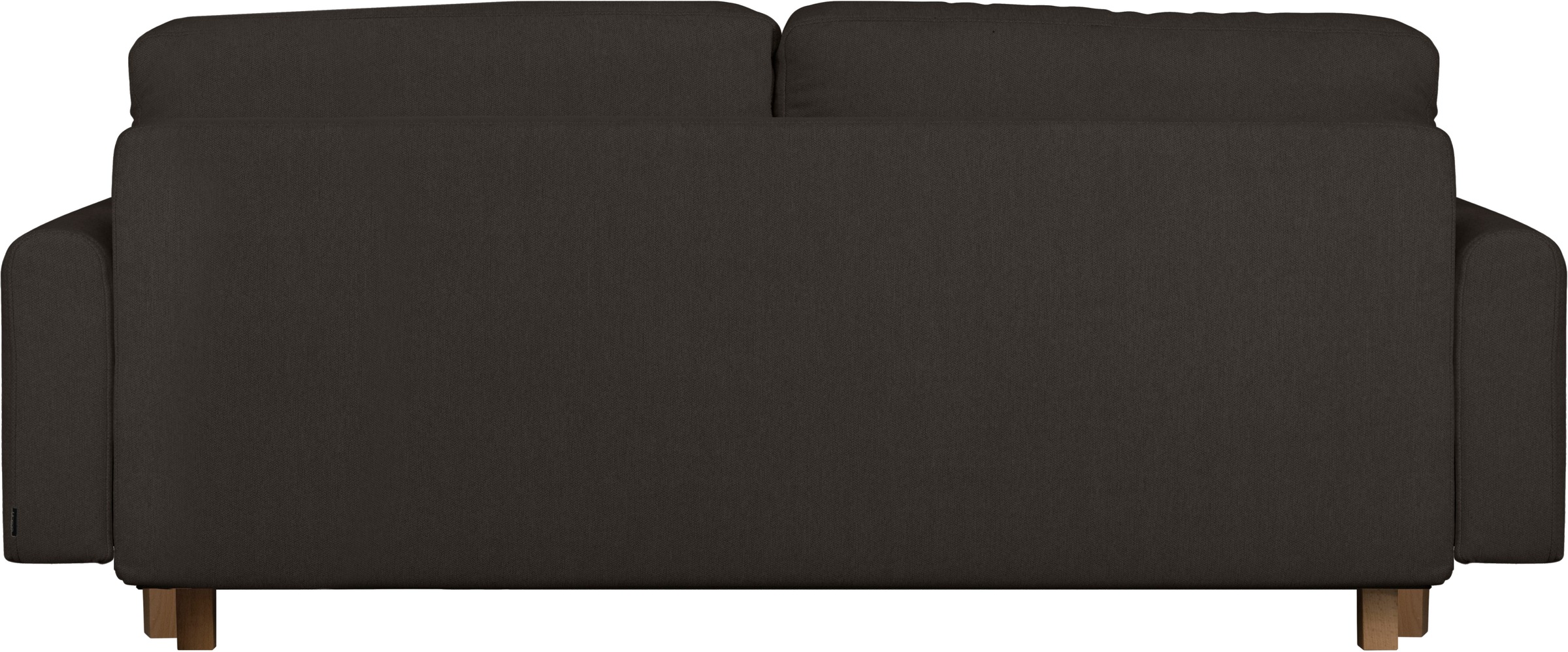 Home affaire 3-Sitzer »TRIPLO optionale Schlafsofa mit Bettkasten, Maße B/T/H: 215/100/89 cm«, Wahlweise Bettfunktion - Liegefläche 145x191 cm, Rücken-, Zierkissen