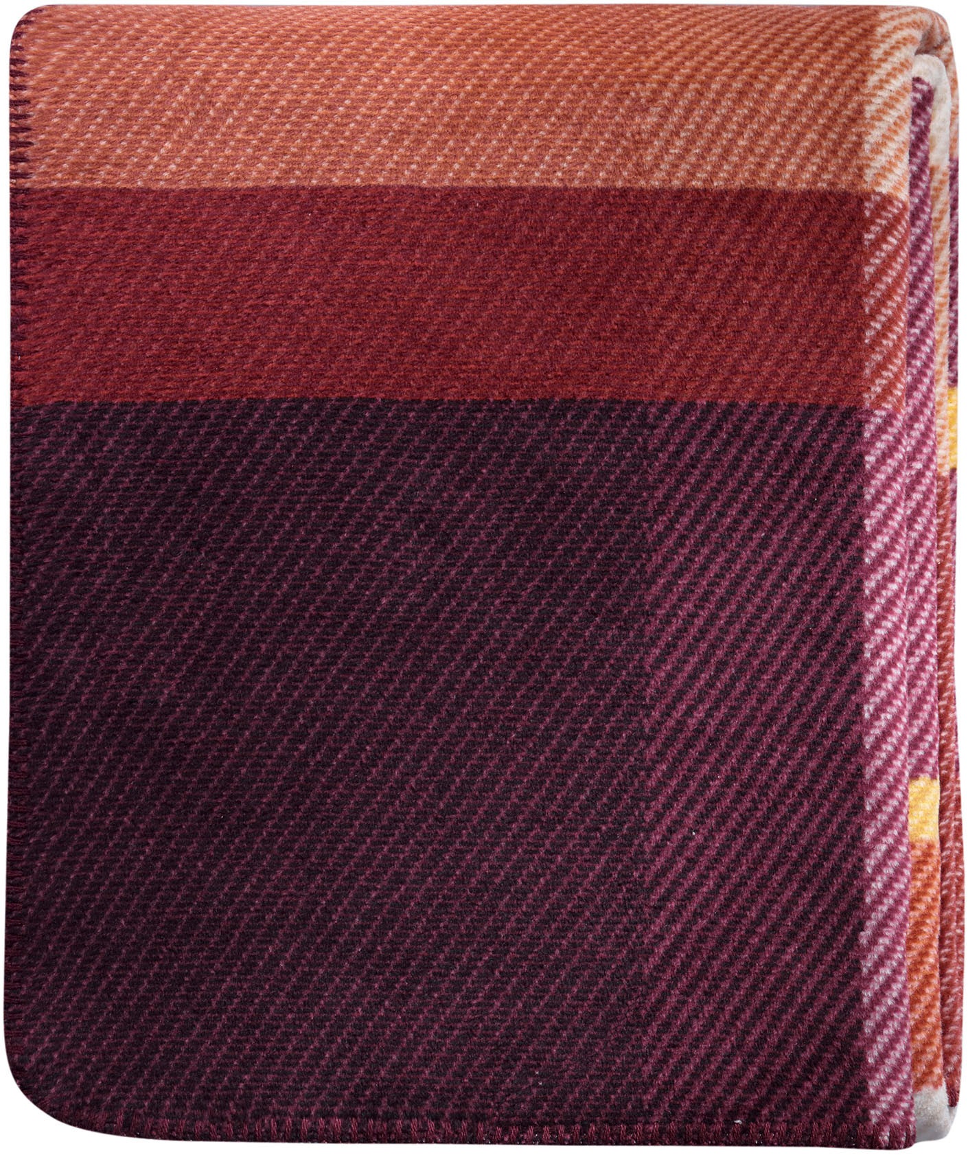 Biederlack Wohndecke »Ruby Check mit geketteltem Zierstich«, Made in German günstig online kaufen