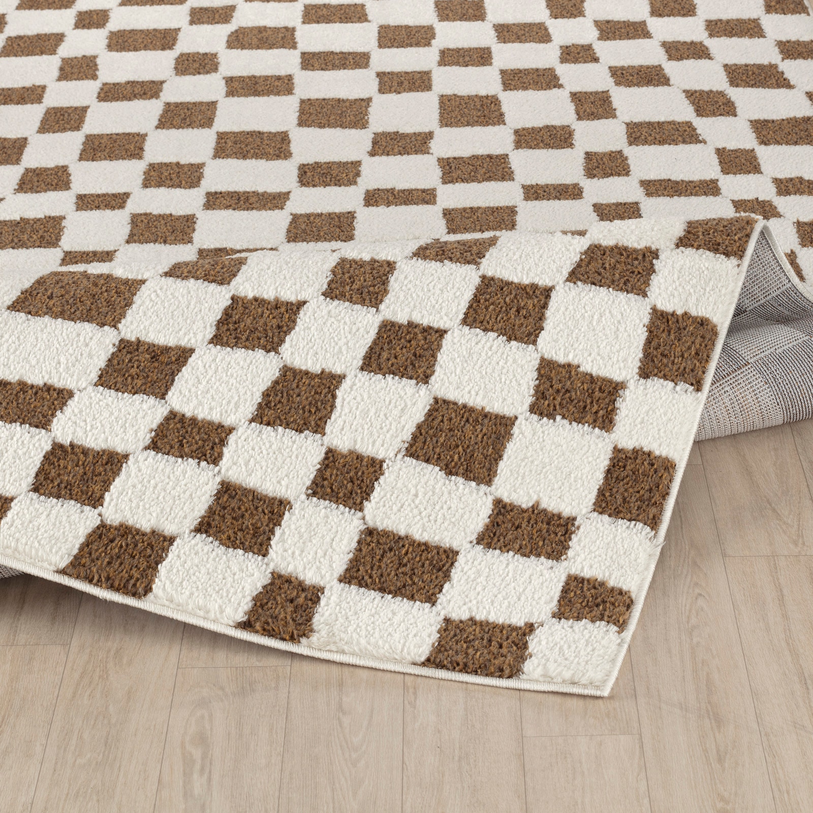 Livabliss Teppich »GIJON« rechteckig 14 mm Höhe Skandi Design, Modern Boho Kurzflor Wohnzimmerteppich, Schlafzimmer