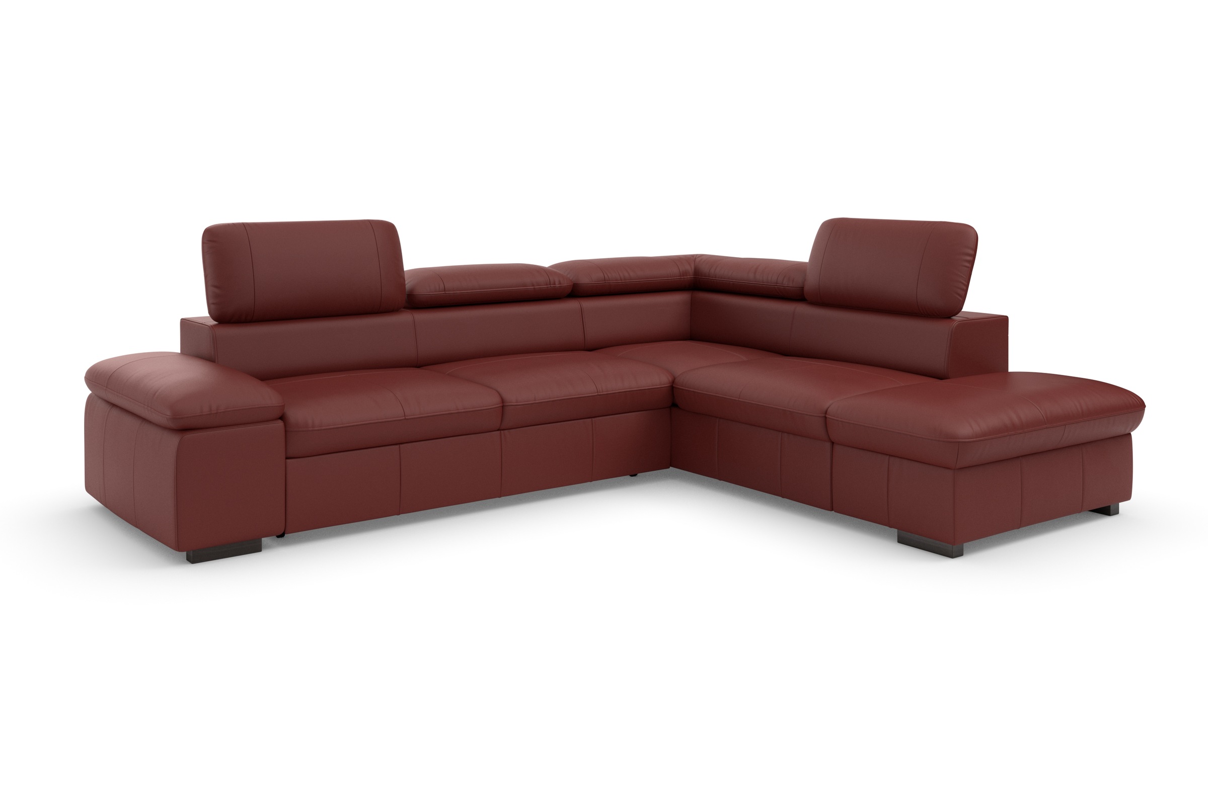 Home affaire Ecksofa »Alberto L-Form«, mit Kopfteilverstellung, wahlweise mit Bettfunktion