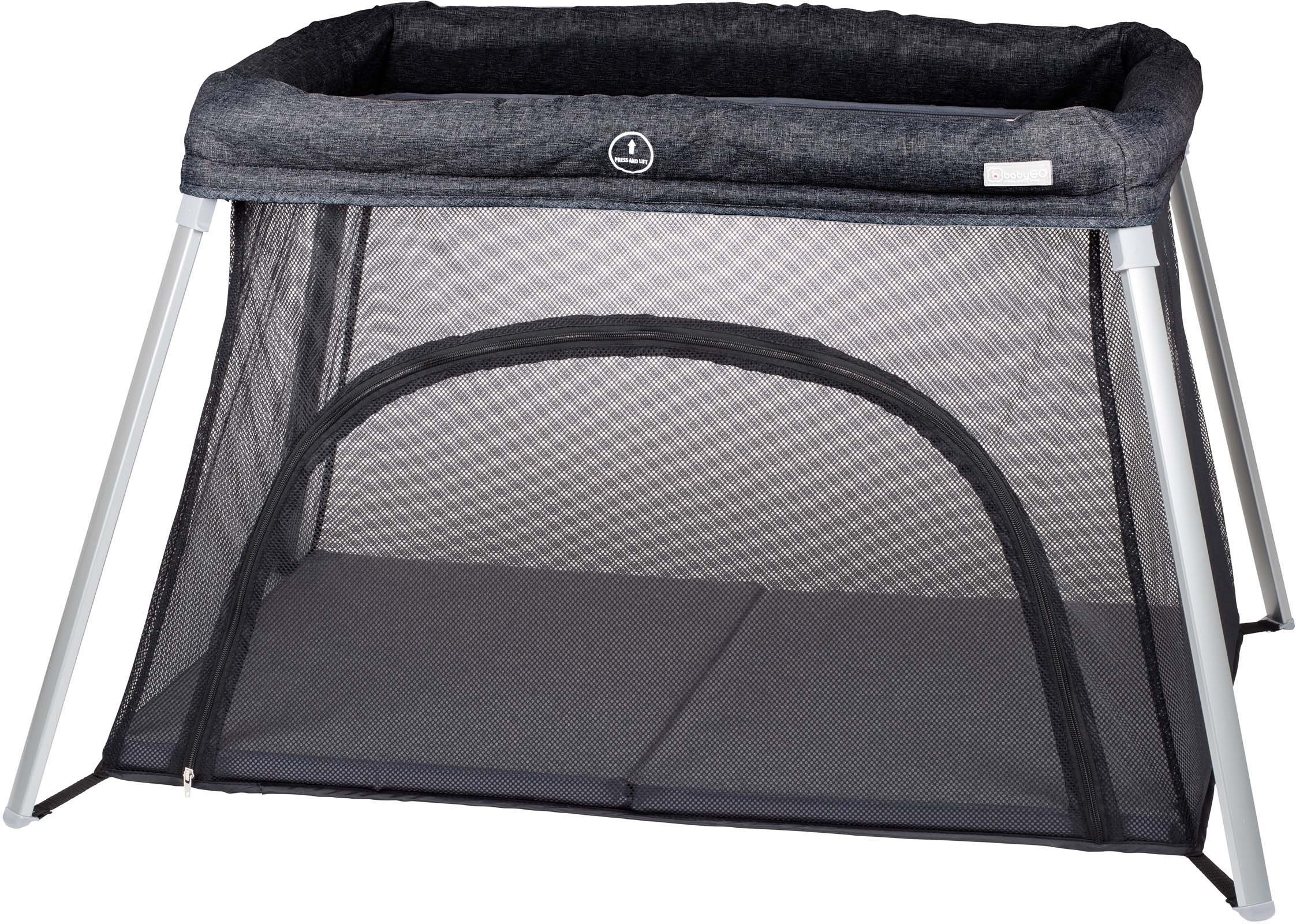 BabyGo Baby-Reisebett »Dreams II, black«, faltbar günstig online kaufen