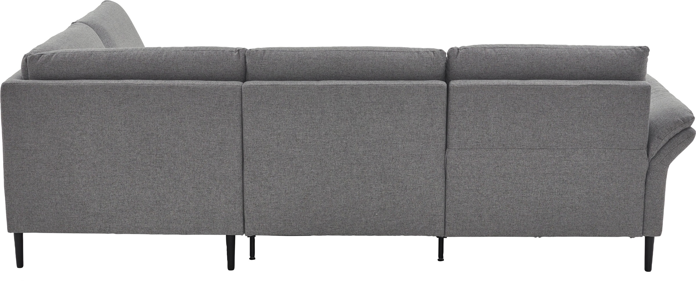 Places of Style Ecksofa »Sarsina: mit Tonnentaschen-Federkern, perfekt zum Entspannen L-Form«, inklusive 2 motorischen Relaxfunktionen mit Herz-Waage-Beschlag