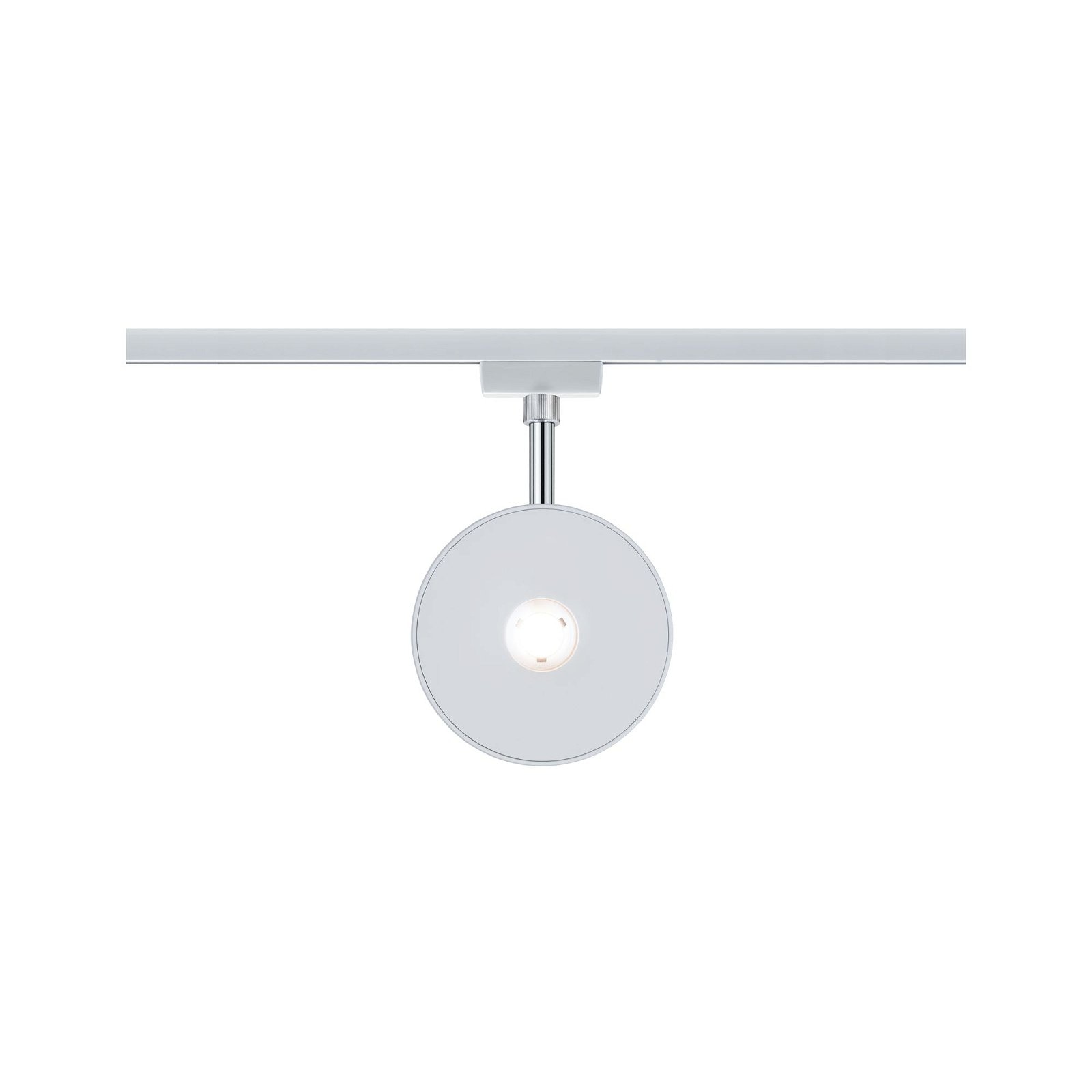 Paulmann Schienensystem-Leuchten »URail Schienenspot Sphere 493lm 7W 2700K 230V Chrom matt, Chrom«, Einzelspot, dimmbar