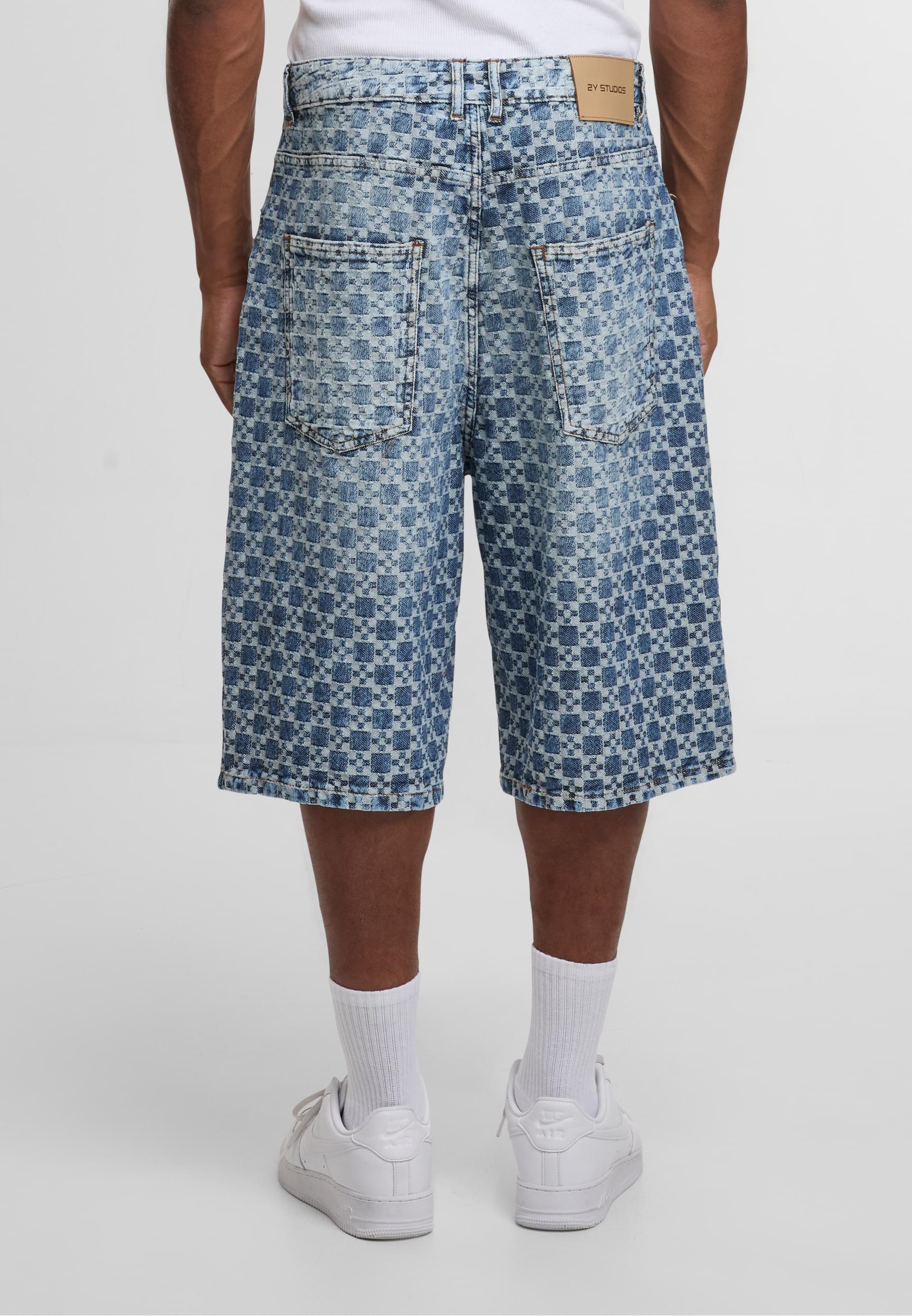 2Y Studios Shorts »2Y Studios Tariq Carre Baggy Shorts«