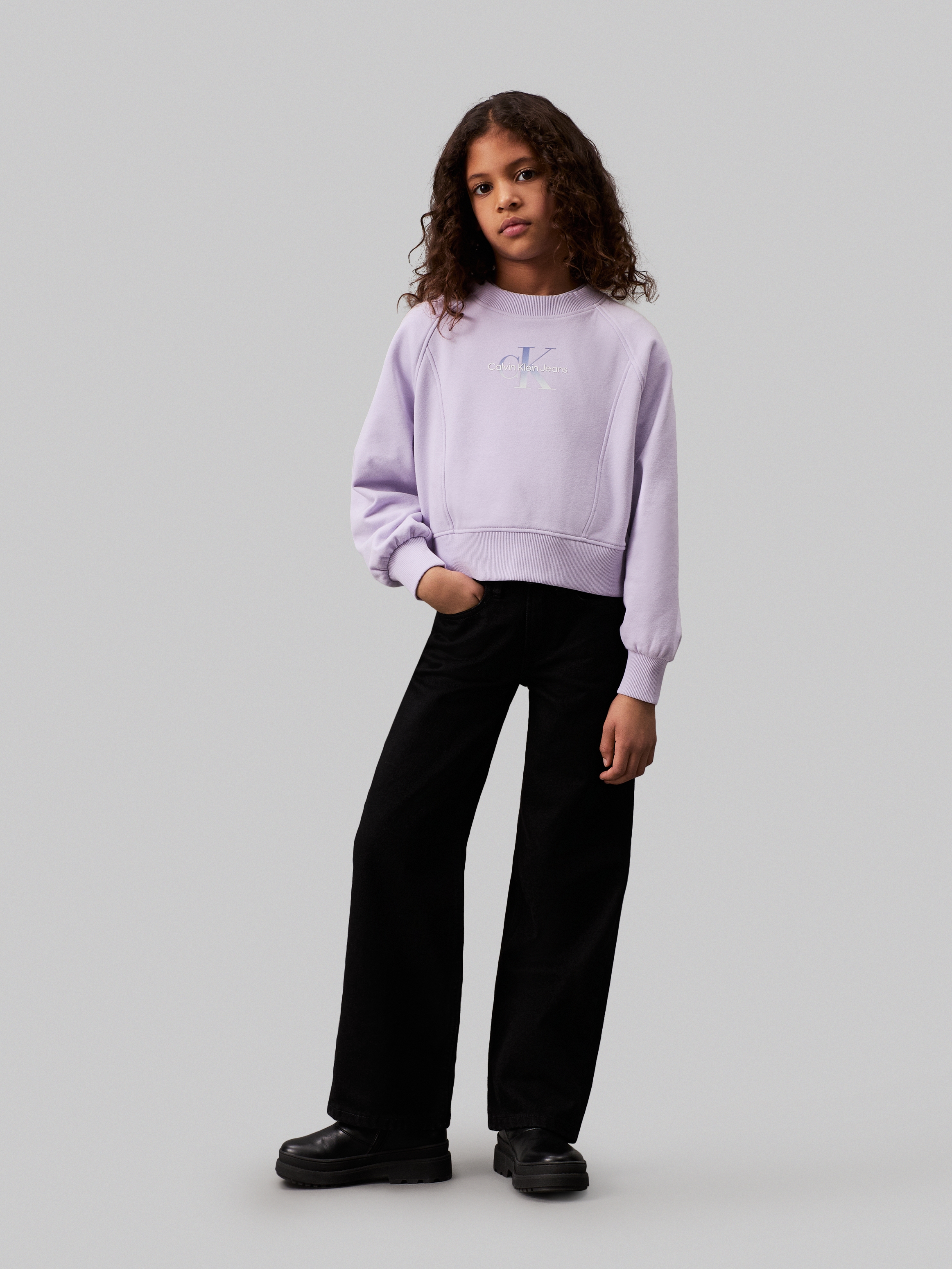 Calvin Klein Jeans Sweatshirt »GRADIENT MONOGRAM CN SWEATSHIRT«, für Kinder bis 16 Jahre