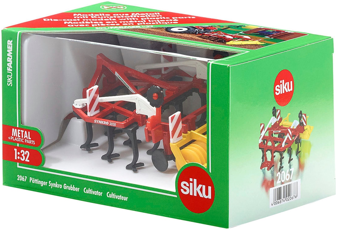 Siku Spielfahrzeug-Anhänger »SIKU Farmer, Pöttinger Grubber Synkro (2067)«