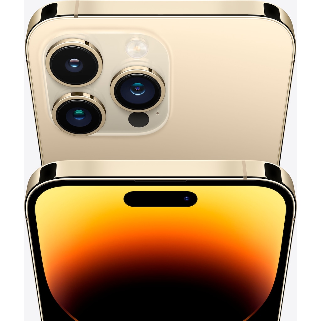 Apple Smartphone »iPhone 14 Pro Max 512GB«, gold, 17 cm/6,7 Zoll, 512 GB Speicherplatz, 48 MP Kamera