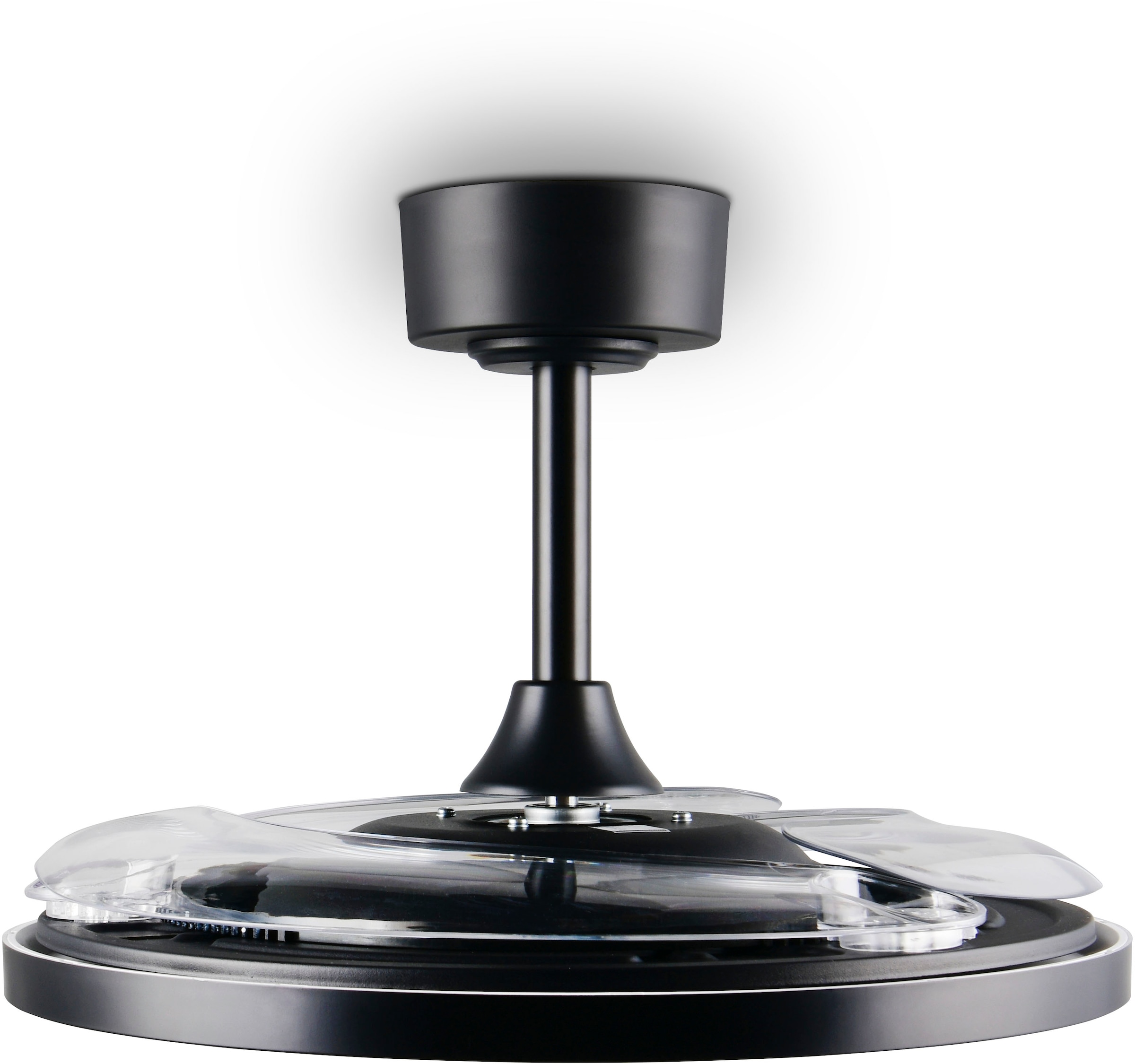 REALITY Leuchten LED Deckenleuchte »KASFJORD  mit Ventilator, Deckenventilator mit Licht inklFernbedienung« LED-Board 1 Stk. warmweiß - kaltweiß 6 Geschwindigkeiten Timer Vor- & Rücklauf LED dimmbar CCT Nachtlicht