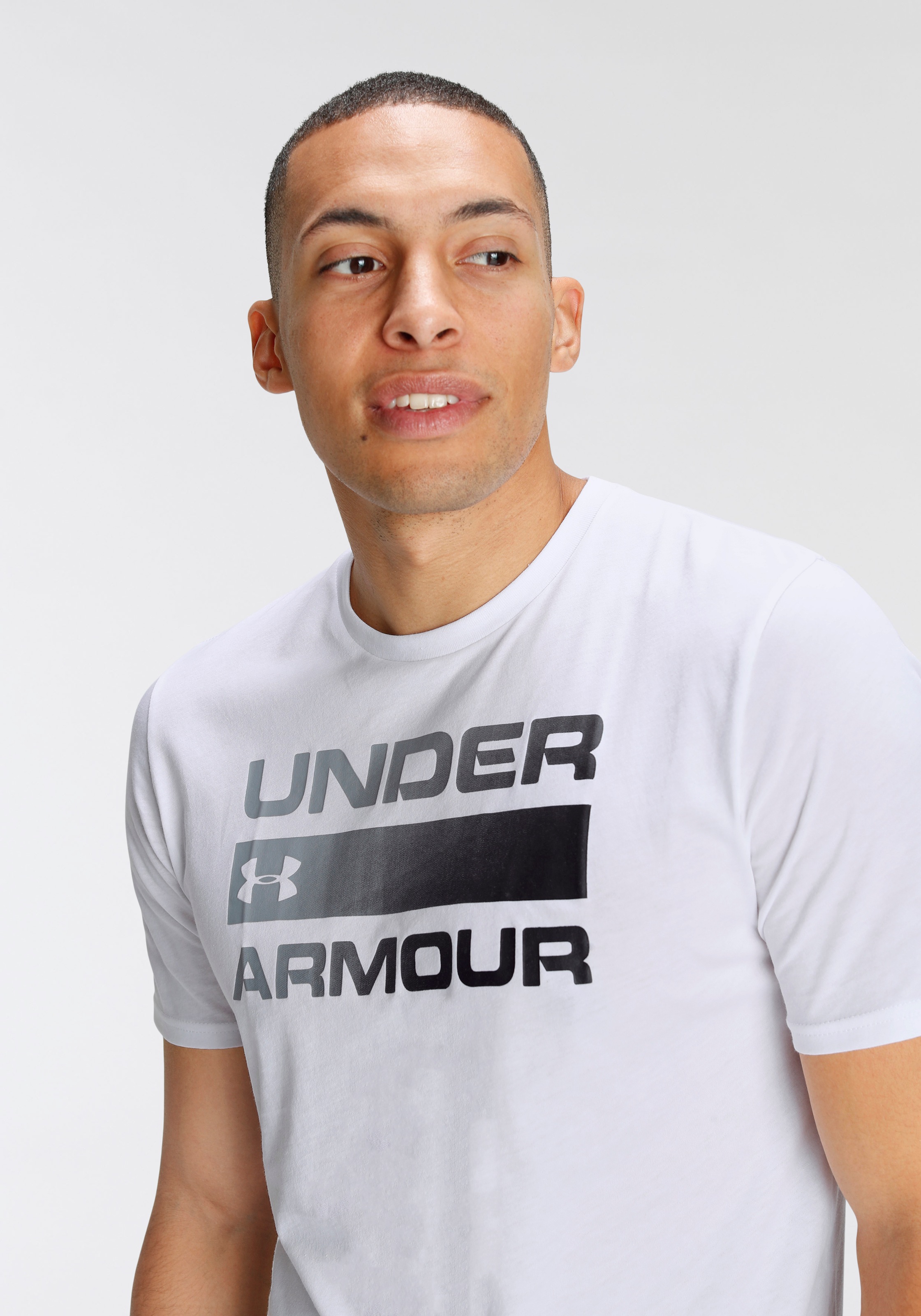 Under Armour® T-Shirt »UA TEAM ISSUE WORDMARK SS«, (1 tlg.)