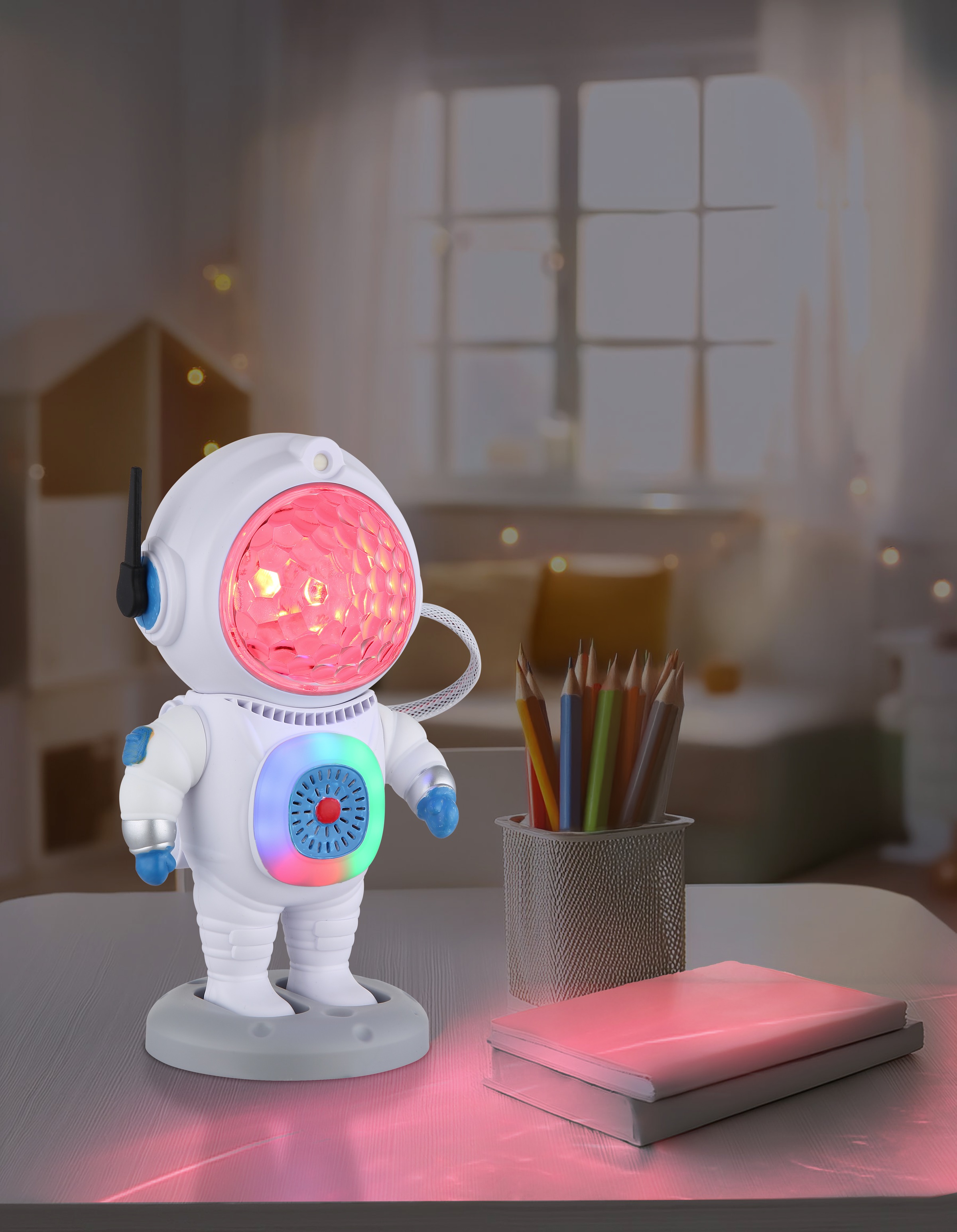 GLOBO LIGHTING Tischleuchte »COSMO« LED-Modul 1 Stk. Tischlampe Nachttischl günstig online kaufen