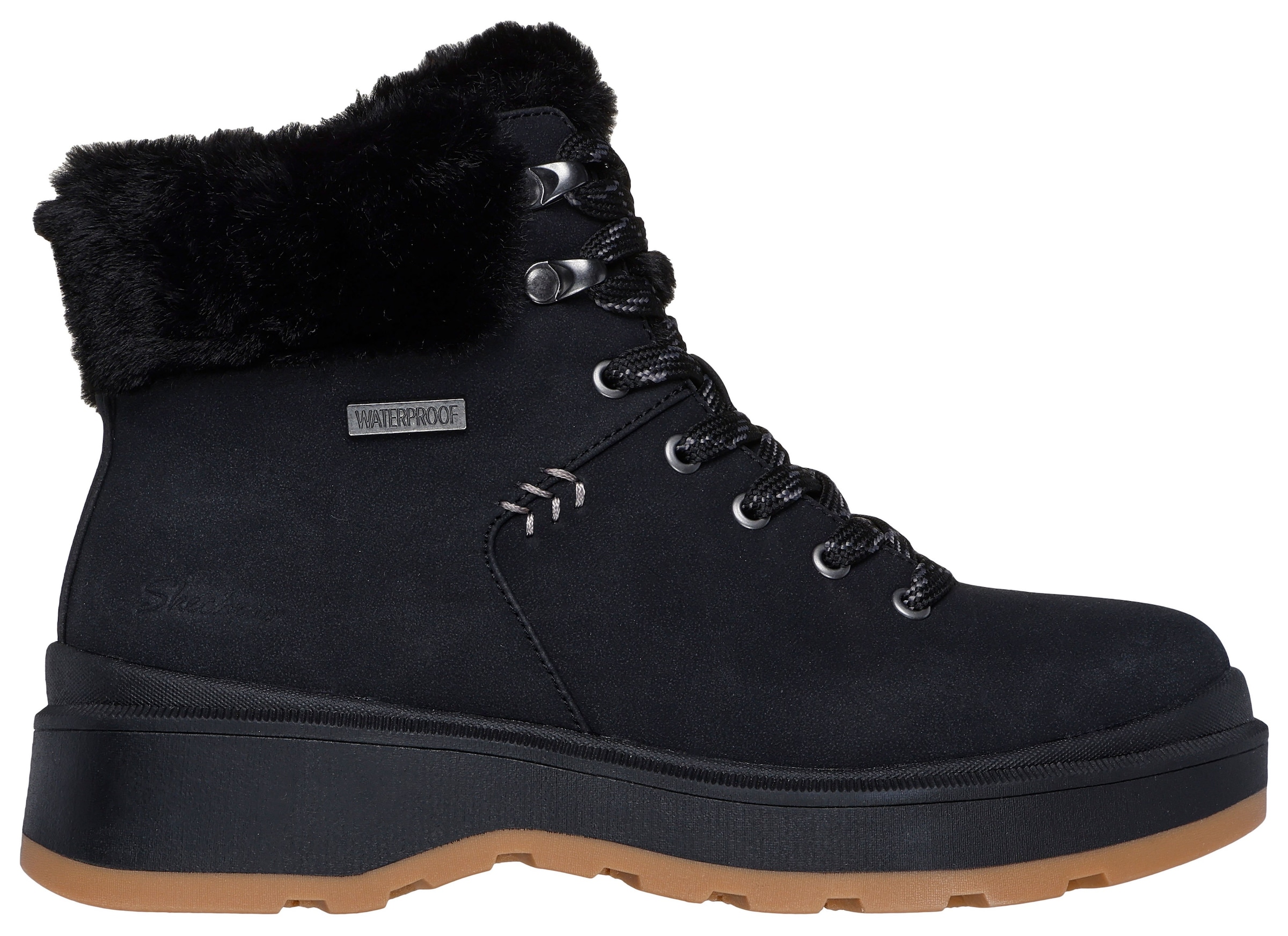 Skechers Winterboots »PARK CITY«, Snowboots, Schnürstiefel mit rutschhemmender Laufsohle