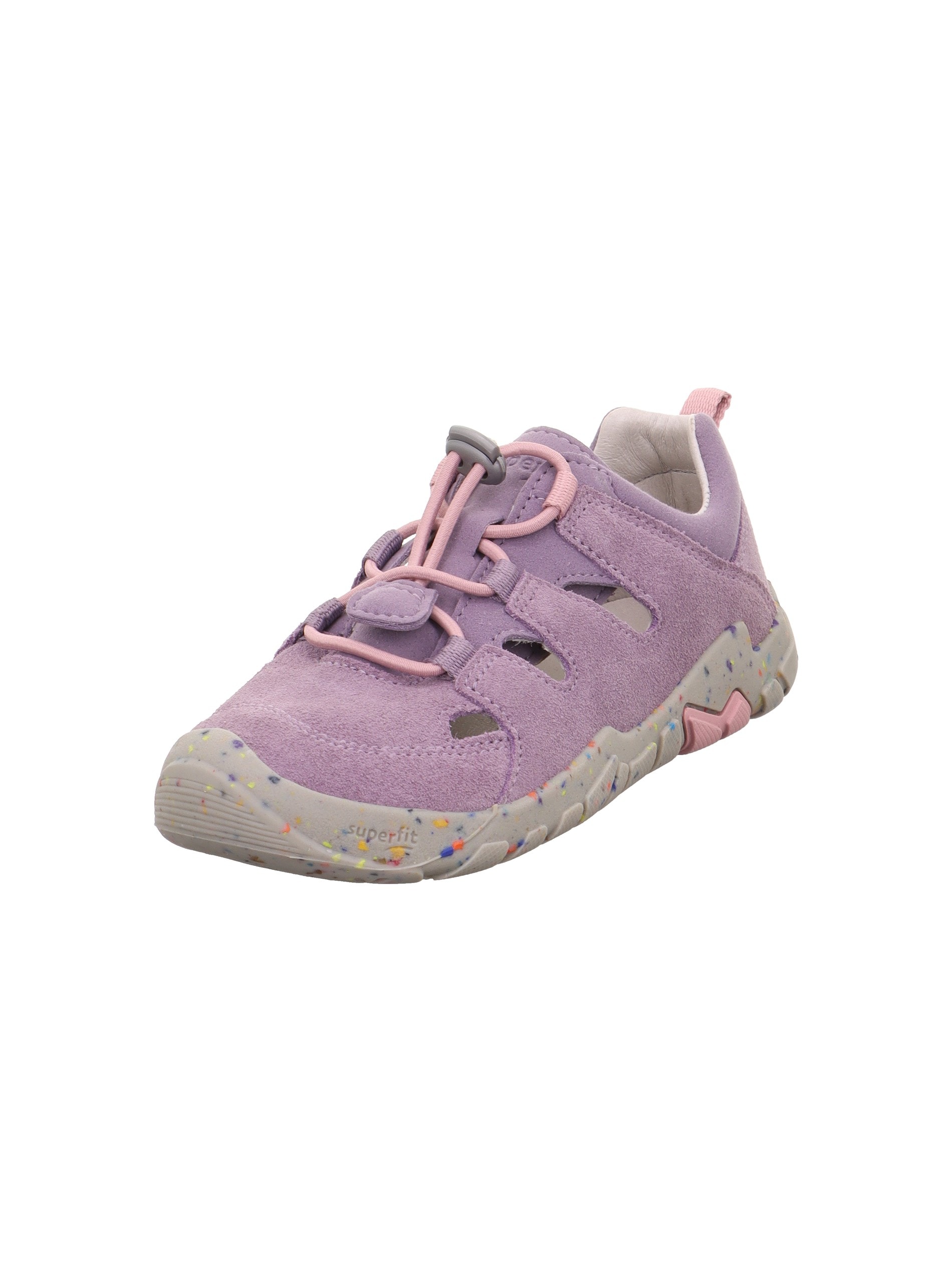 Superfit Slip-On Sneaker »TRACE WMS: mittel«  Sandale, mit Schnellverschluss, Größenschablone zum Download
