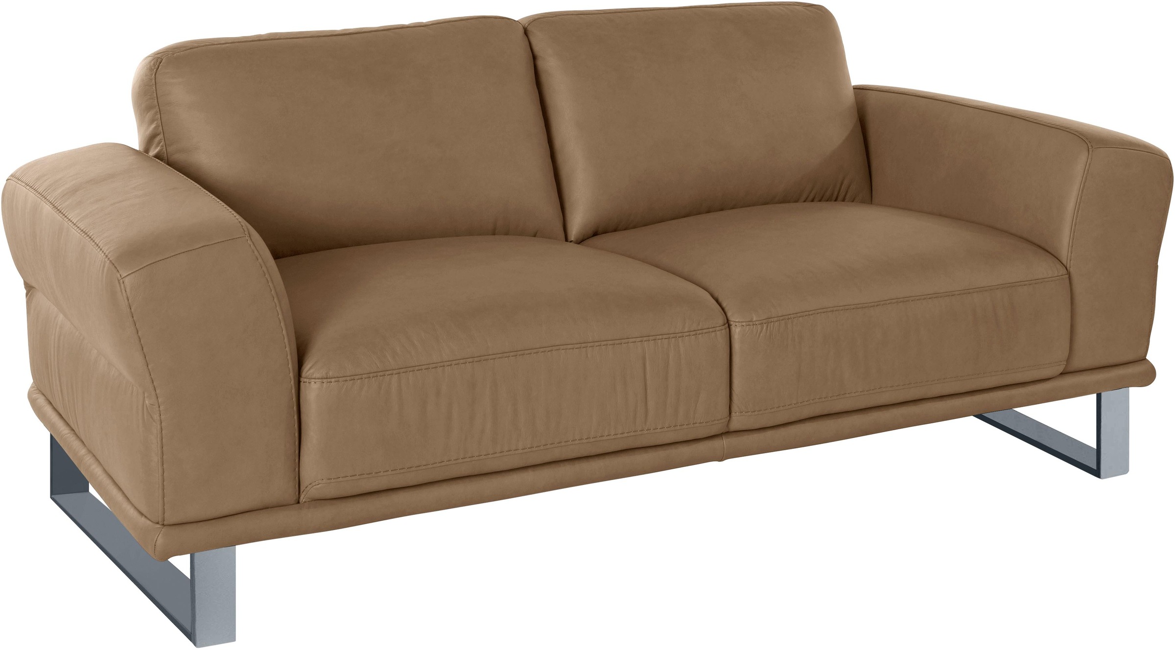 W.SCHILLIG 2-Sitzer »montanaa«, mit Metallkufen in Silber matt, Breite 192 cm