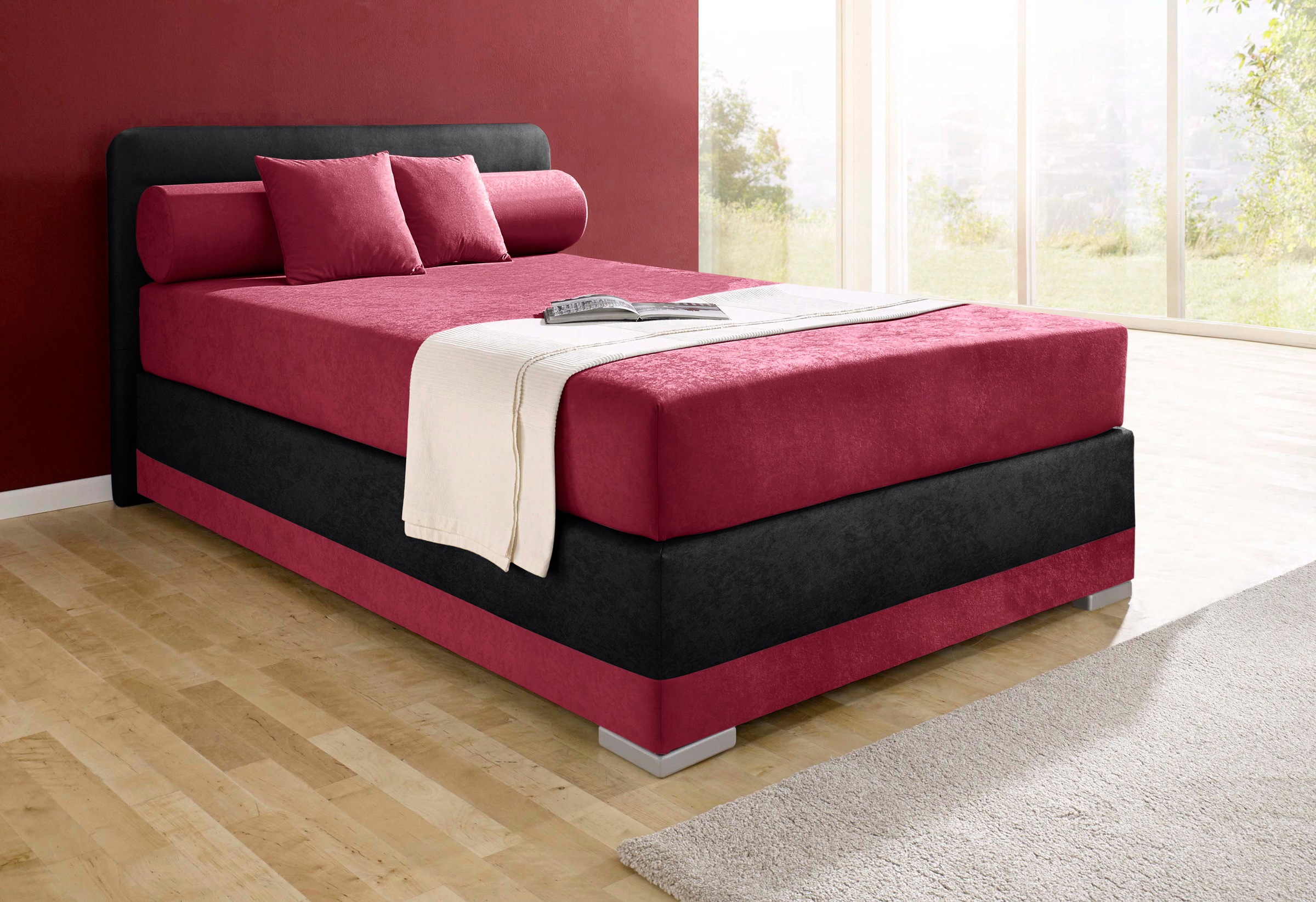 Maintal Boxspringbett »Lago«, in 3 verschiedenen Matratzenarten, H2 oder H3 günstig online kaufen