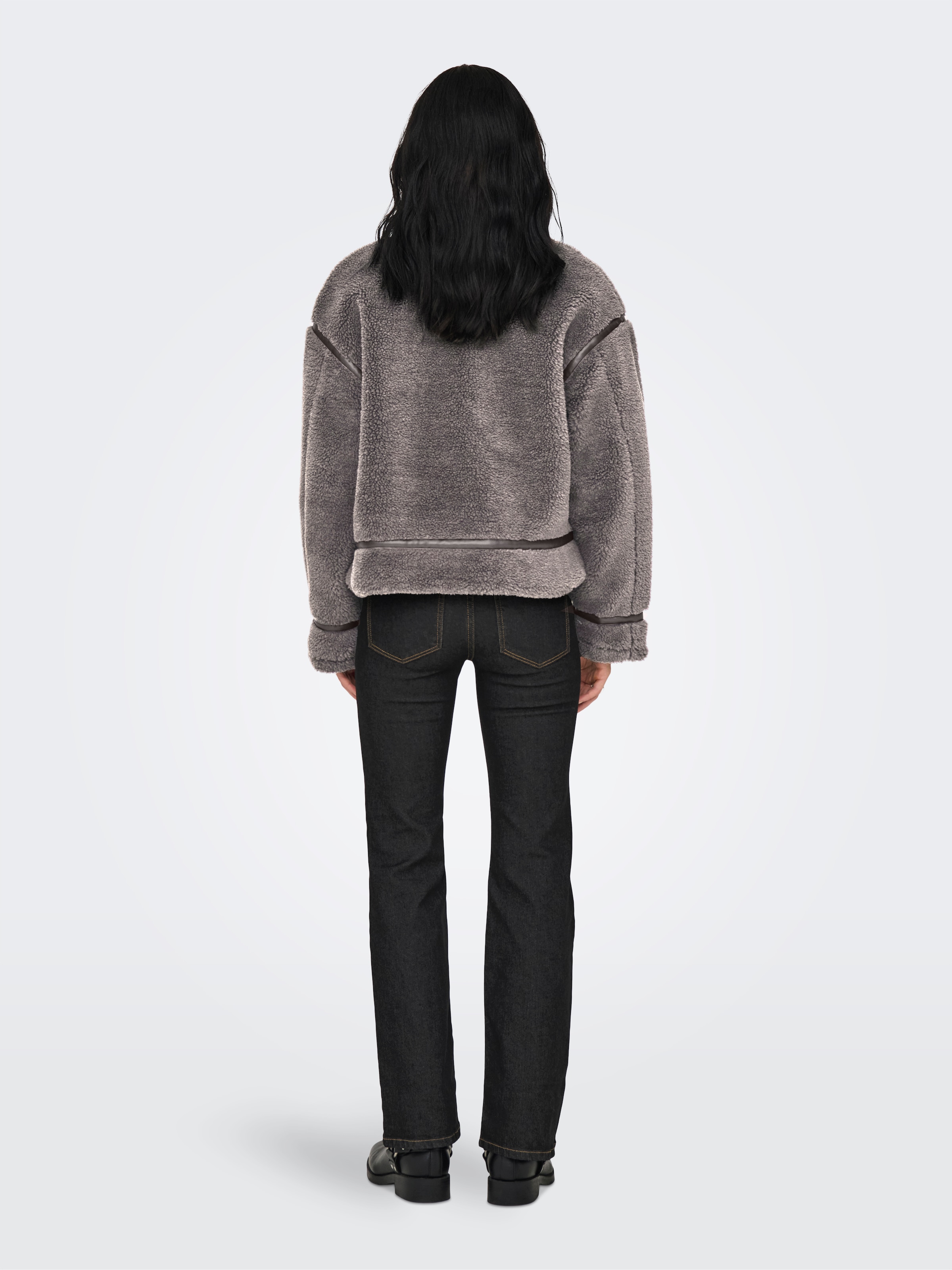 ONLY Plüschjacke »ONLMICHELLE TEDDY JACKET OTW« ohne Kapuze