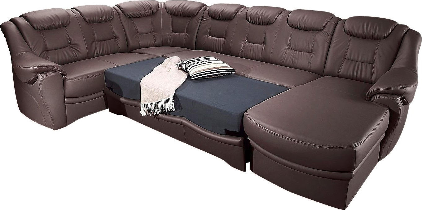 sit&more Wohnlandschaft »Bellevue U-Form«, wahlweise mit Bettfunktion