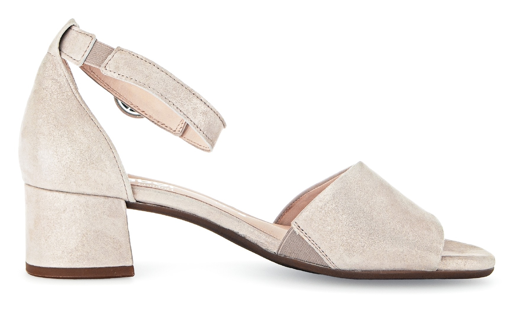 Gabor Sandalette »TUNIS«  , Blockabsatz, Businessschuh, Festtagsschuh, Zierschnalle, G-Weite