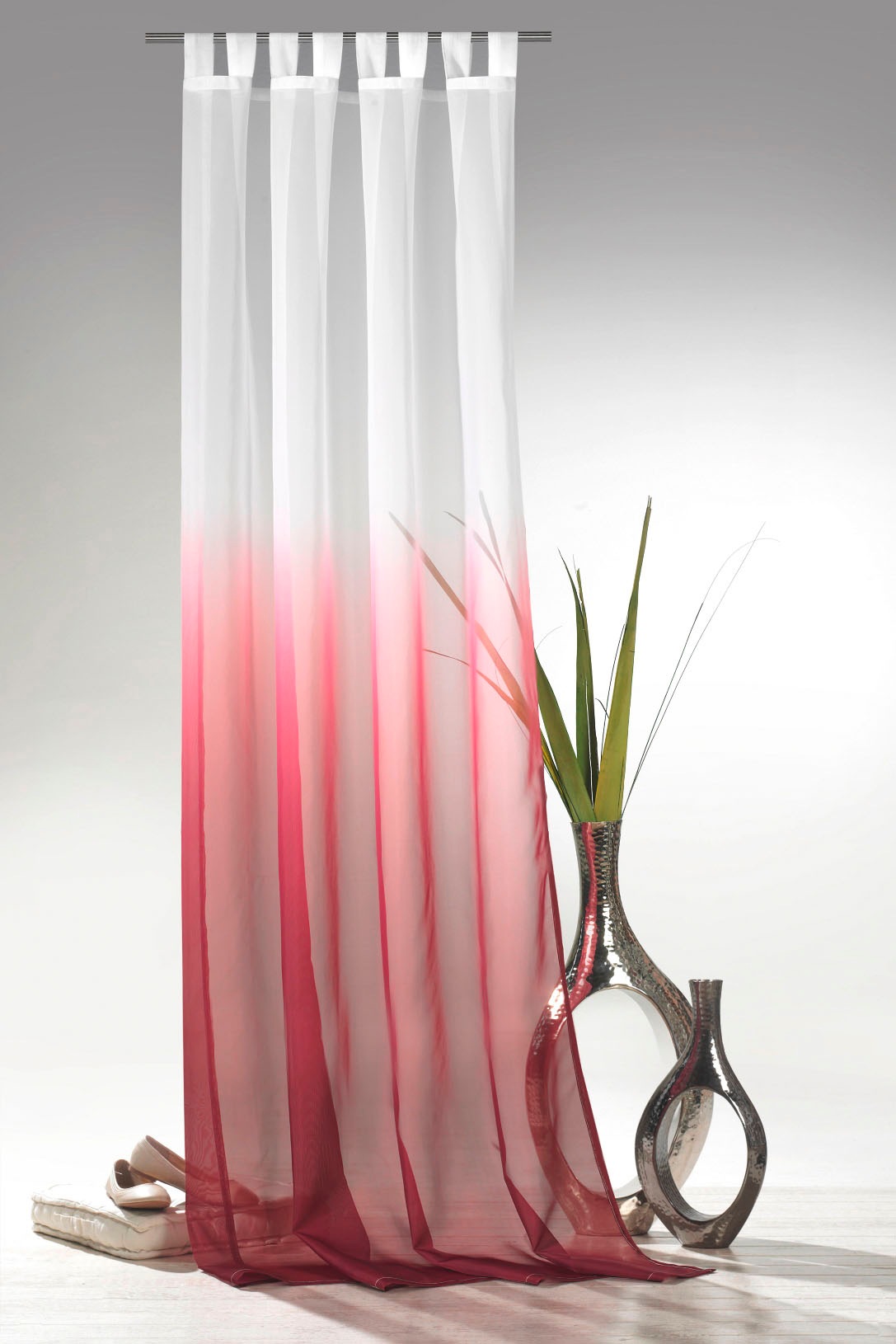 Weckbrodt Vorhang »Maischa«, (1 St.), Voile, transparent mit Farbverlauf, G günstig online kaufen