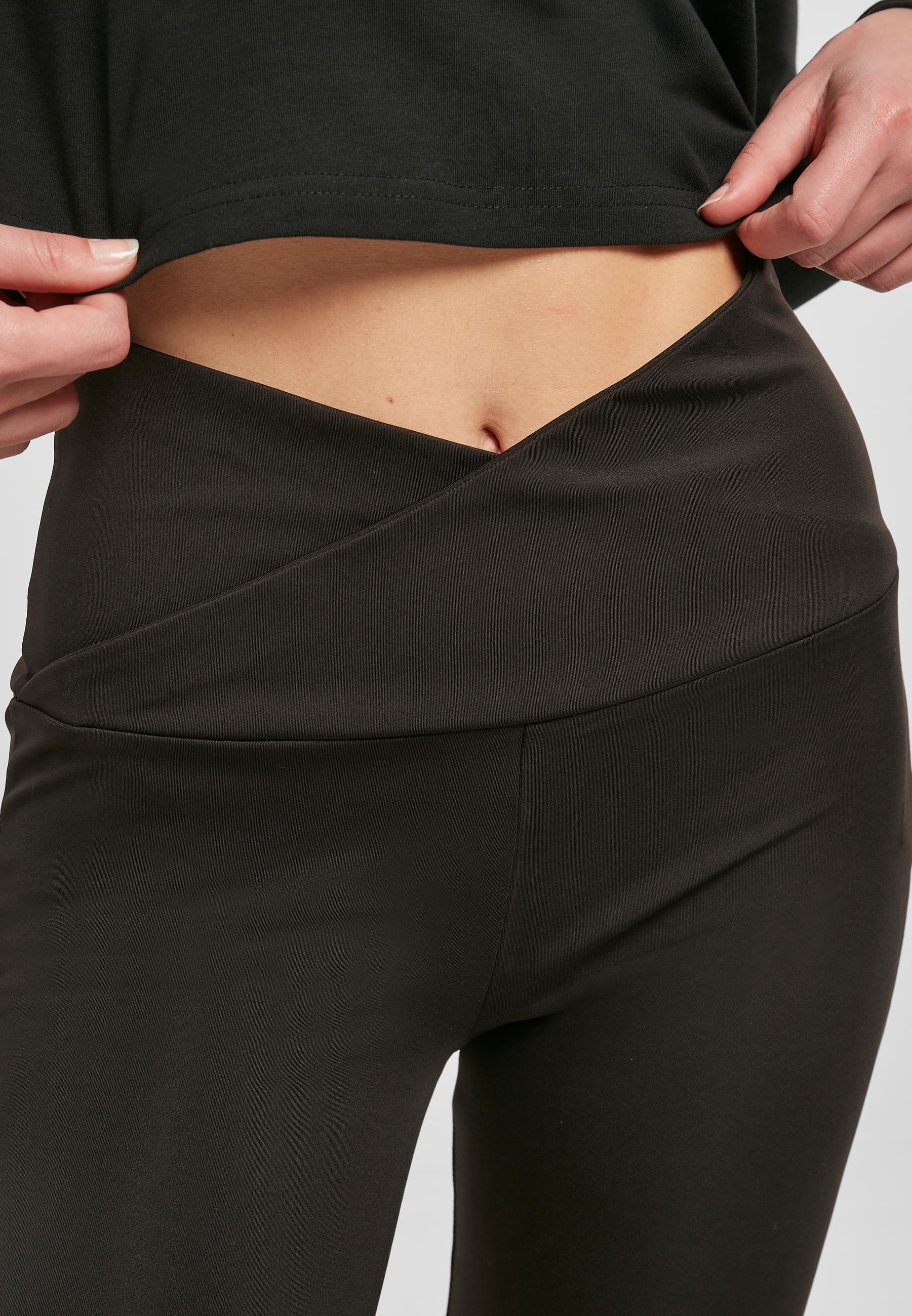 URBAN CLASSICS Leggings »Urban Classics Damen Ladies Recycled V Waist Leggings«
