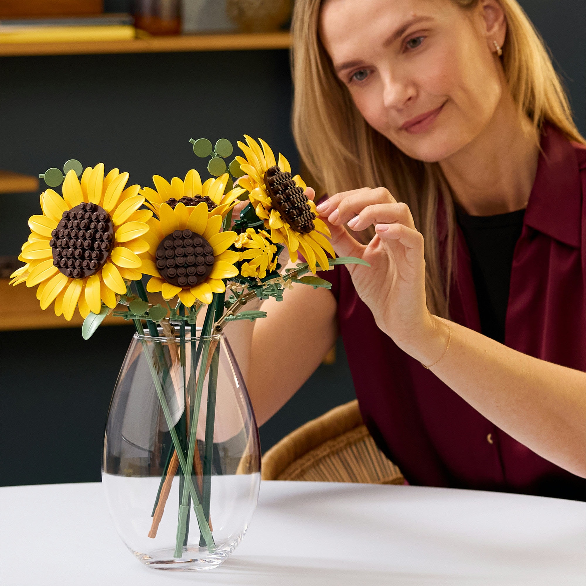 LEGO® Konstruktionsspielsteine »Sonnenblumen (11502), LEGO Botanicals«