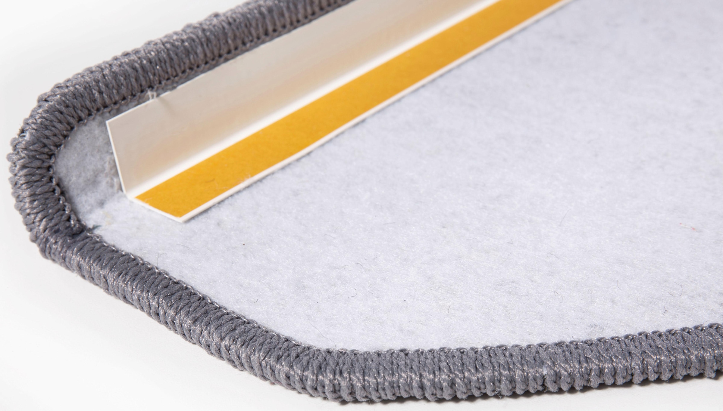 LUXOR living Stufenmatte »Darlington« halbrund 5 mm Höhe meliert, 15 Stück in einem Set