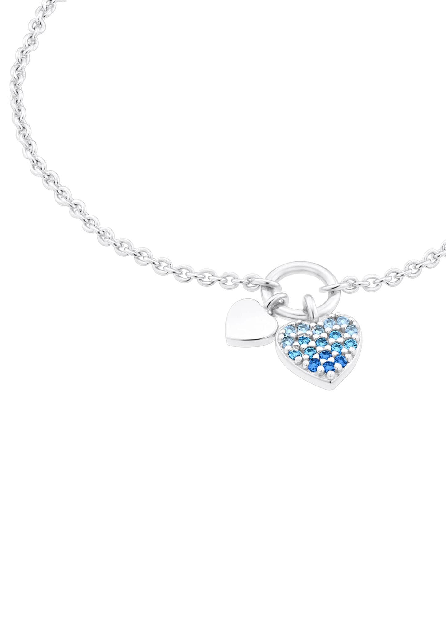 s.Oliver Junior Armband »Herz, 2036453, 2036454«, mit Zirkonia (synth.)