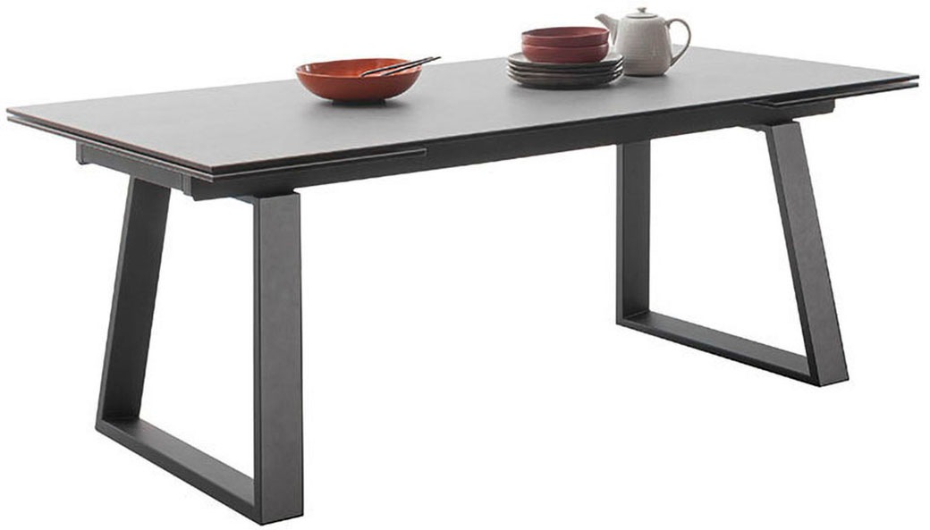 MCA furniture Esstisch »NARBONNE Kufentisch 200-300 cm«, (Einzelstück), Ker günstig online kaufen