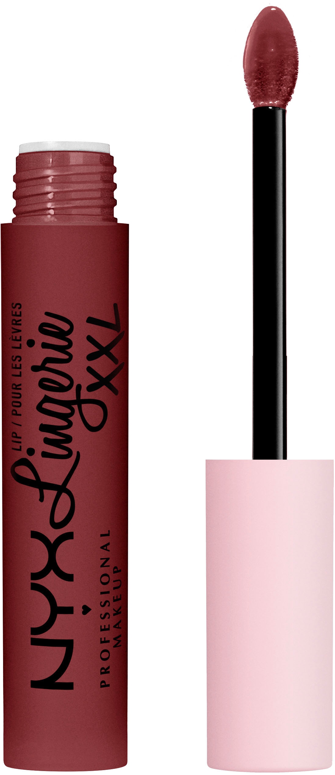 NYX Lippenstift »NYX Professional Makeup Lip Lingerie XXL«, mit natürlichen Inhaltstoffen