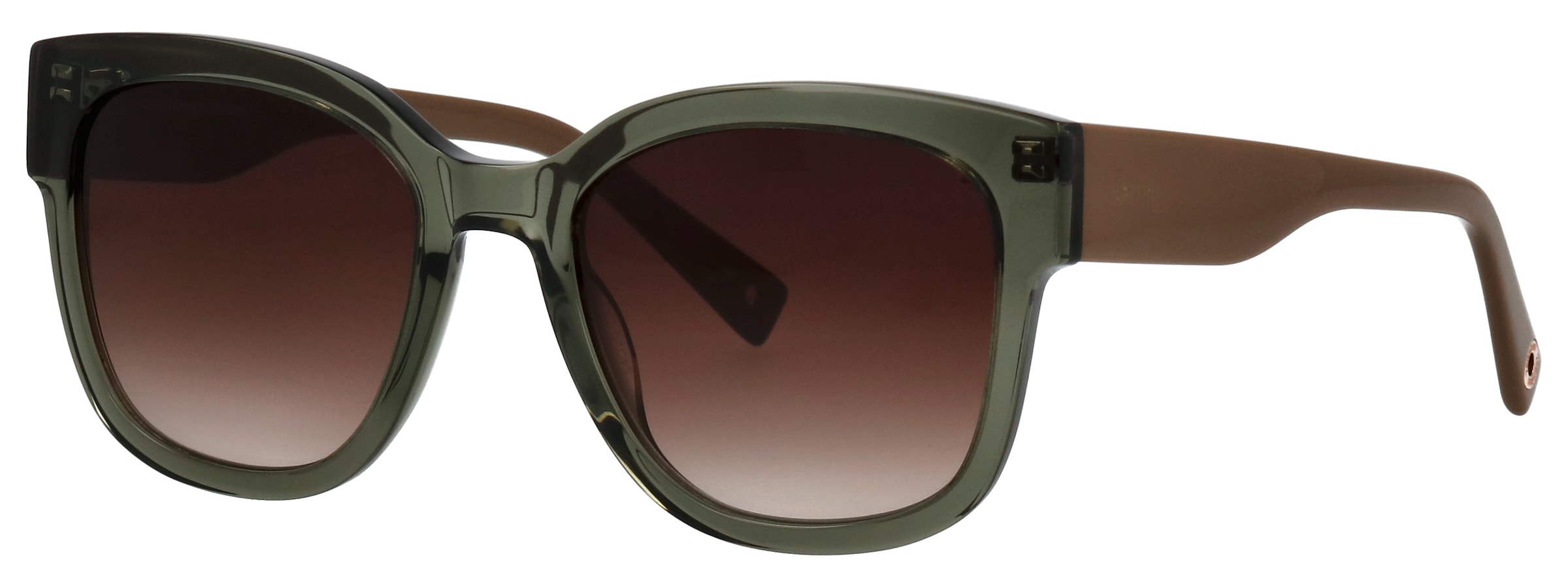 BRENDEL eyewear Sonnenbrille »Modell 906203« Form Karree/Eckig, Logoschriftzug auf Bügel, Kunststofffassung