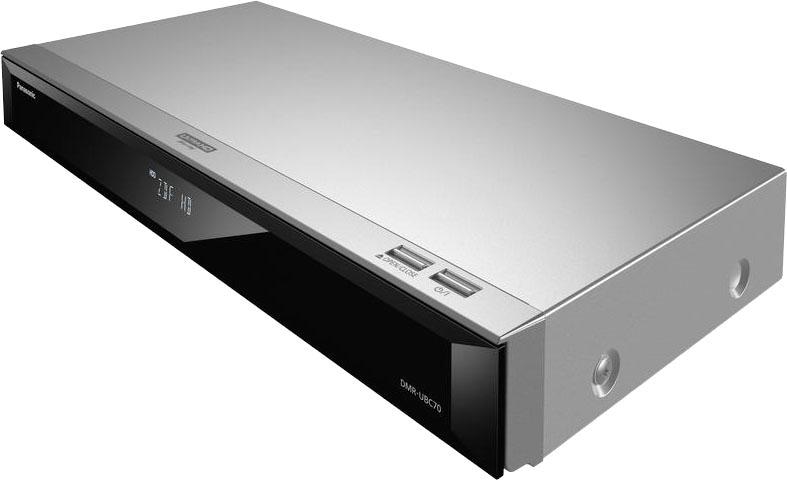 »DMR-UBC70«, (Ethernet), GB 4K DVB-C DVB-T2 HD, Panasonic Upscaling, 4k WLAN-LAN 500 für Ultra bestellen Empfang auf Rechnung Festplatte, HD und Blu-ray-Rekorder
