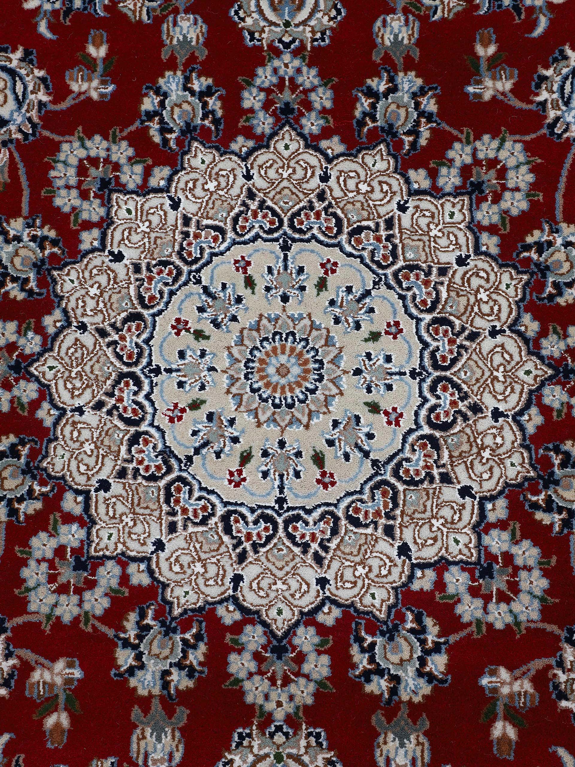 Woven Arts Läufer »Orientteppich Nain«, rechteckig, 15 mm Höhe, handgeknüpft, Wohnzimmer, reine Wolle