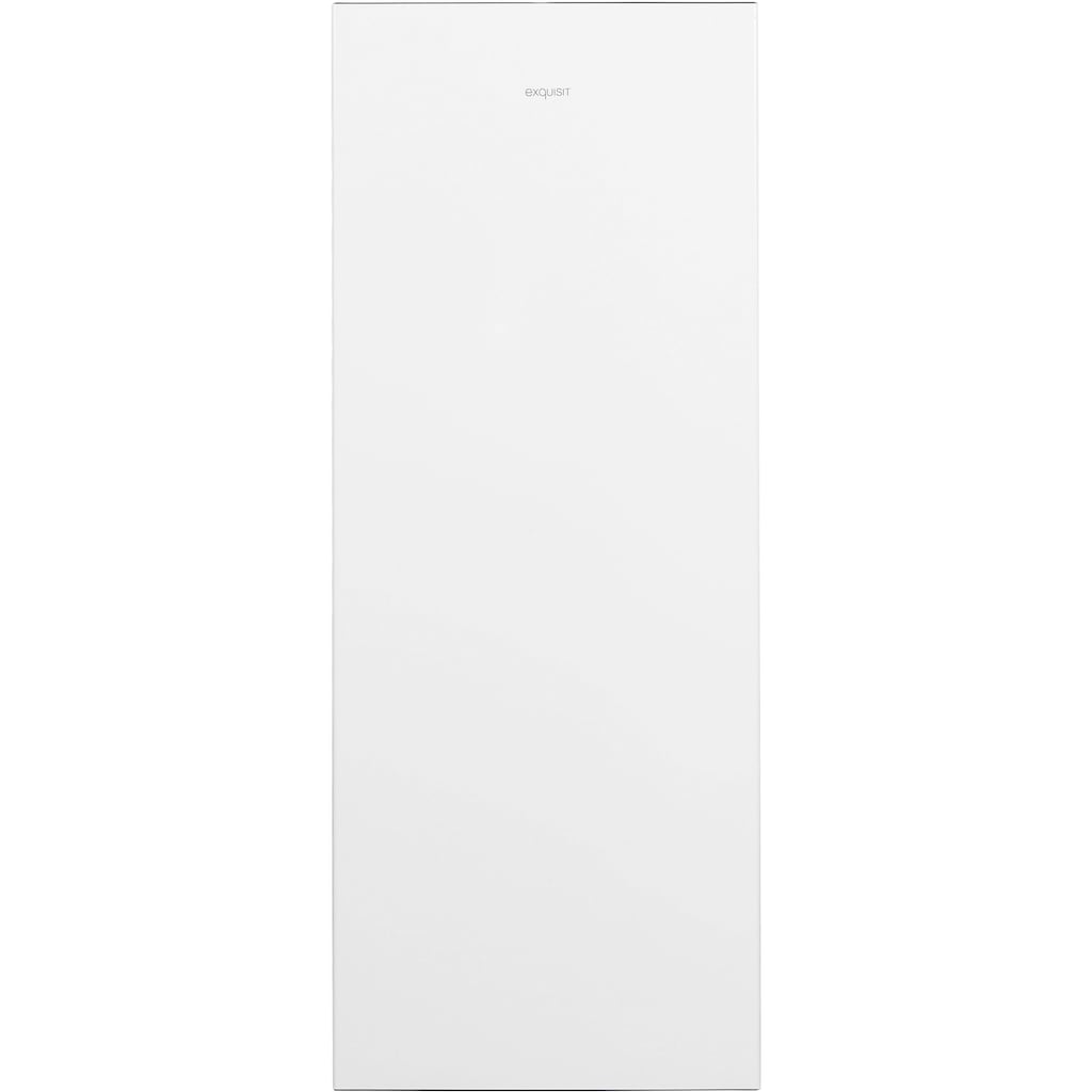 exquisit Vollraumkühlschrank, KS320-V-010E weiss, 143,4 cm hoch, 55,0 cm breit