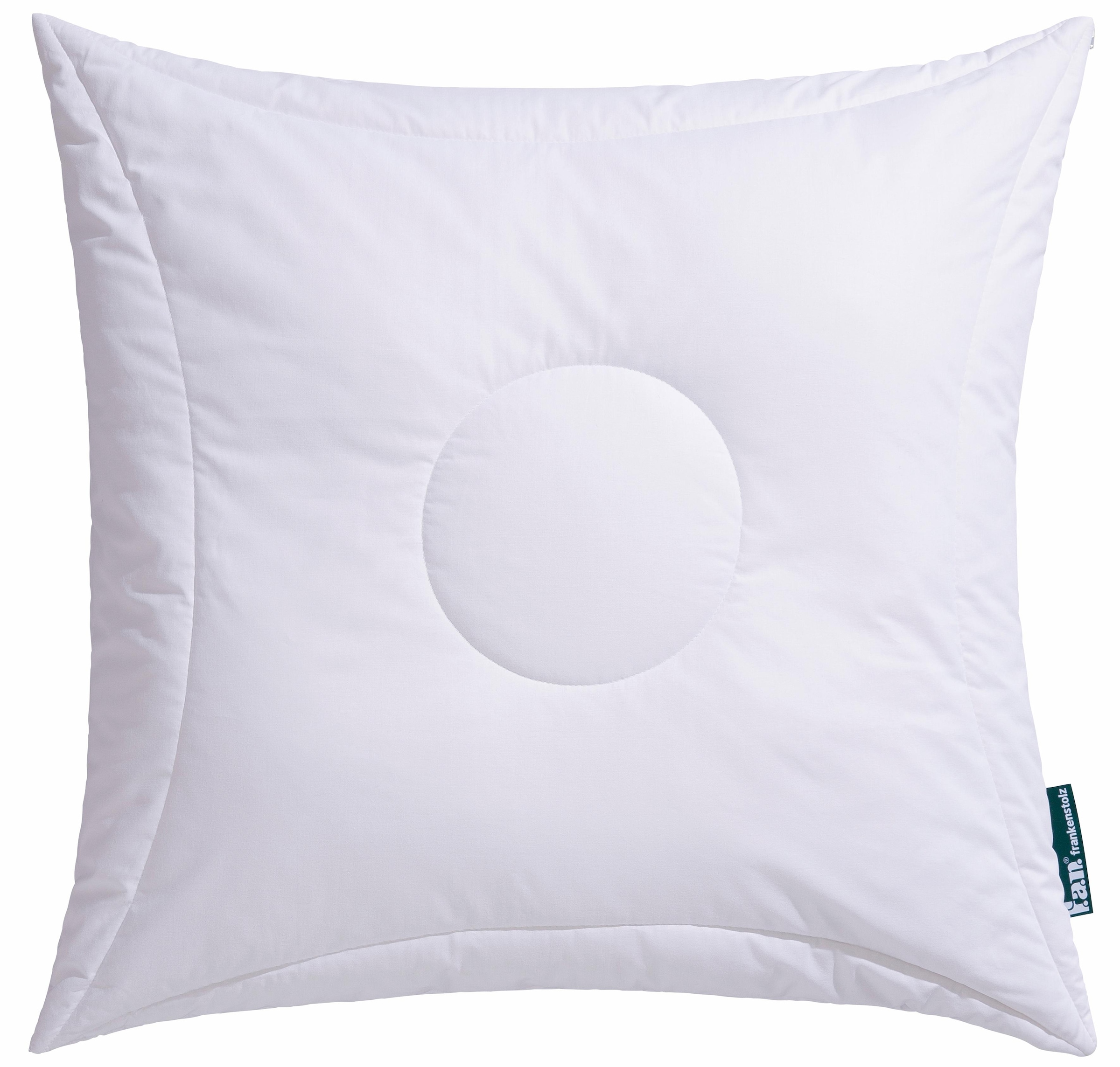 Fan Baumwollkissen "Klima Active Plus", weiß, B/H/L: 80cm x 80cm, Baumwolle, 1 Stk.